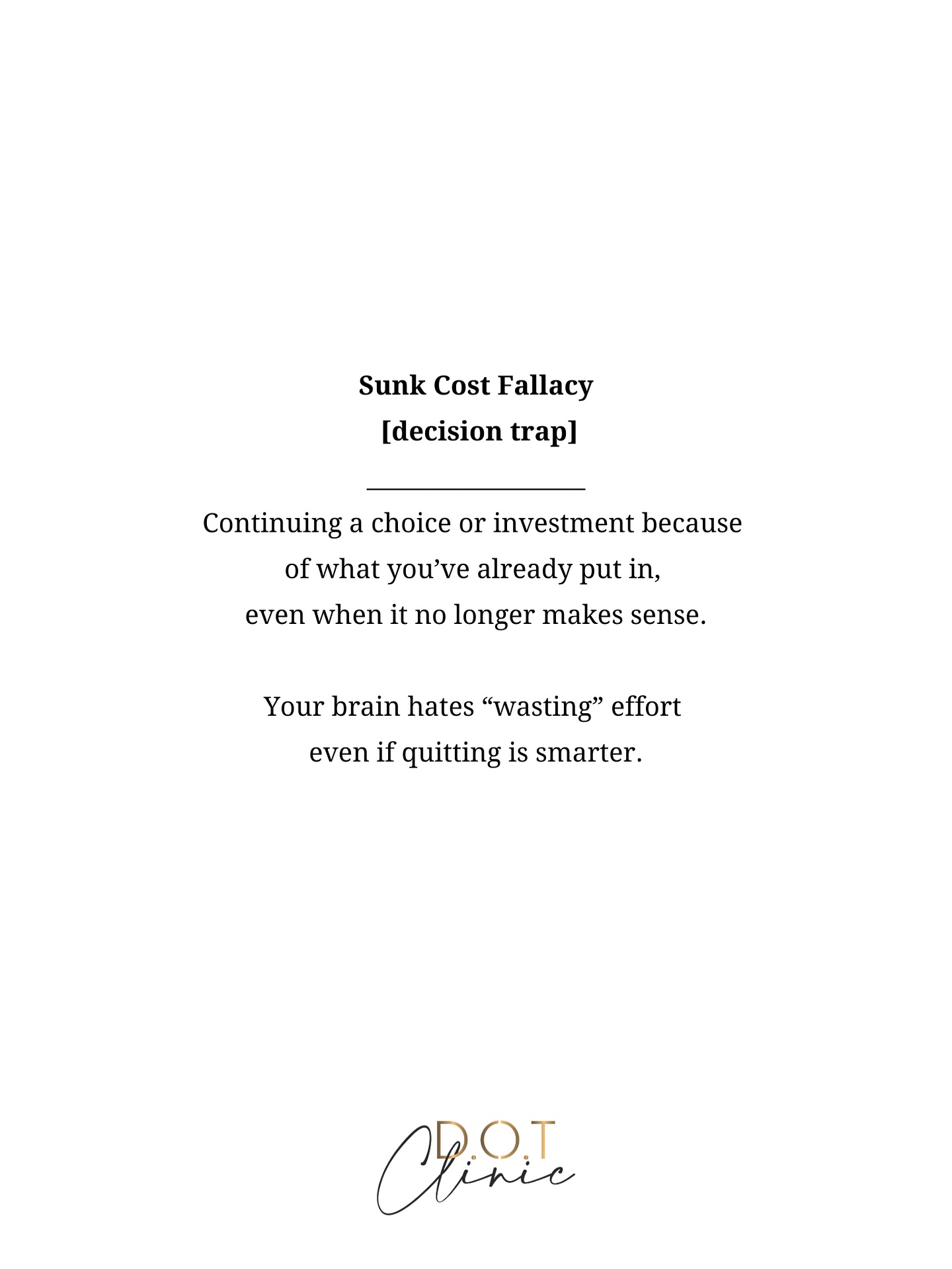 Past effort doesn’t justify present unhappiness.
Detach from what’s already spent. Choose what serves you now.
#psychology
#selfawareness
#letitgo #breakup