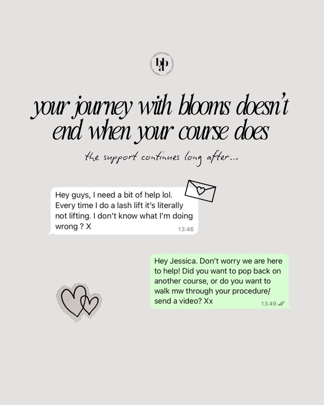 At Blooms, support doesn’t stop when your course ends, our goal is for you to succeed and genuinely love what you do.
Your wins are our wins!🫶🏼
Where you can train:
📍Essex
📍London