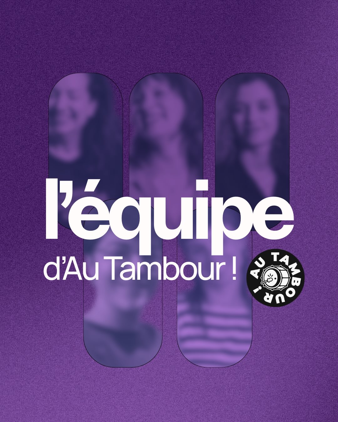 đŁAujourdâhui, on vous prĂ©sente lâĂ©quipe salariĂ©e đ„
â Nous sommes engagĂ©es et fiĂšres de porter Au Tambour ! avec intĂ©gritĂ©, une exigence, une vision et des valeurs communes.
đ Nous sommes heureuses dâĂȘtre et de travailler ensemble.
đ«° Et cette joie, elle est trĂšs importante !
ParticuliĂšrement en ce moment, dans ce contexte anxiogĂšne, oĂč les discours cyniques et xĂ©nophobes accompagnent et soutiennent les attaques frontales faites Ă la dĂ©mocratie et aux solidaritĂ©s.