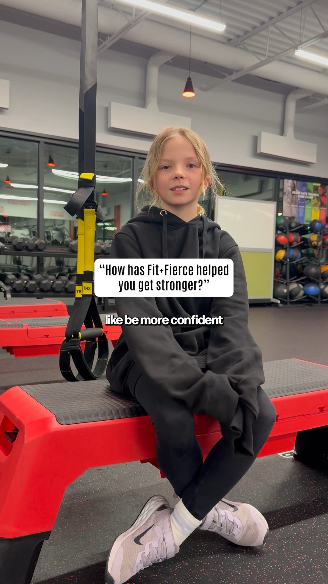 With the Olympics around the corner, we’ve been thinking about what strength really means. We asked our Fit+Fierce girlies about pushing through hard moments, building confidence, and showing up for themselves. 💗