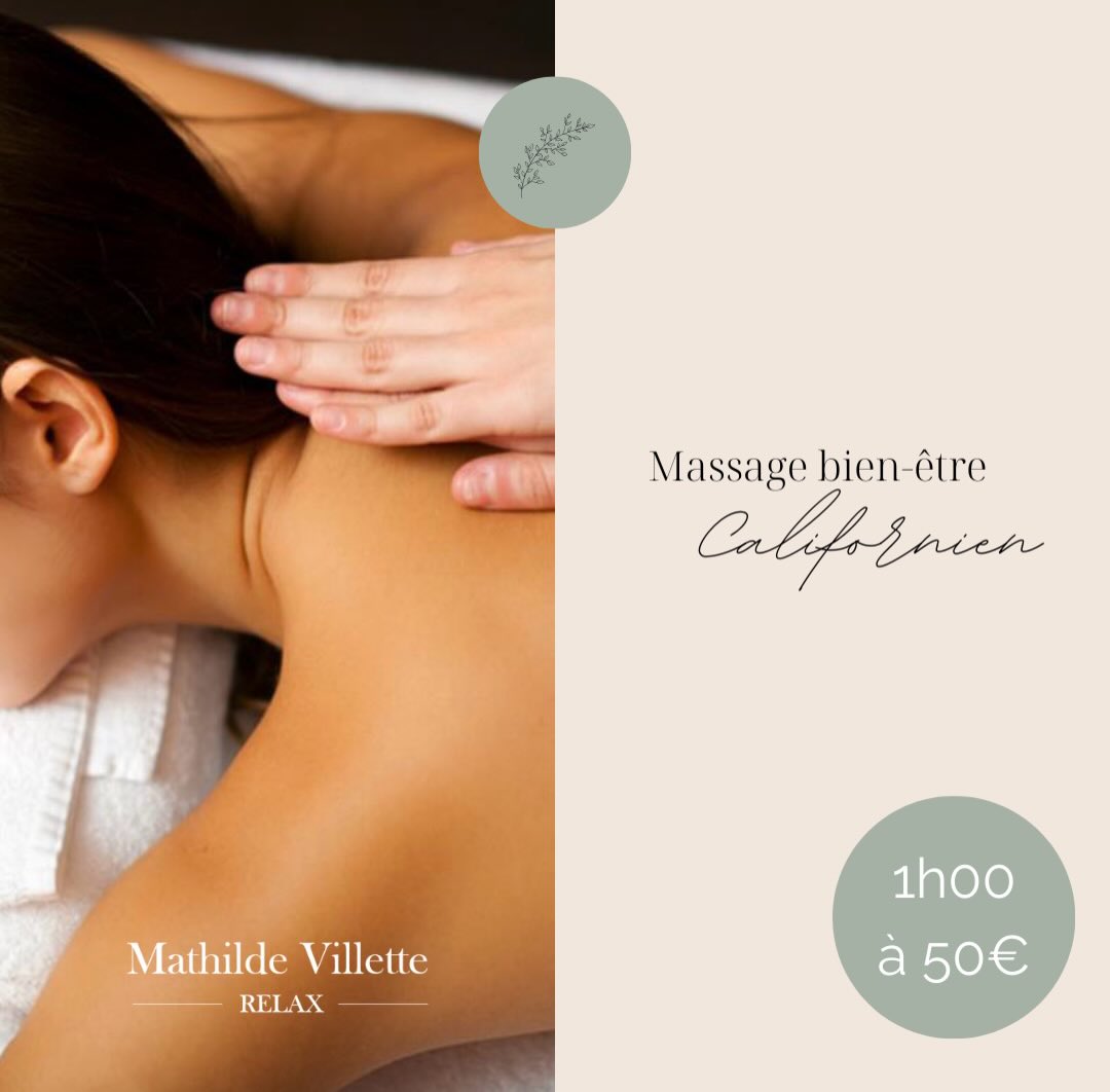 🌿 OFFRE DU MOIS 🌿
Pour accompagner l’arrivée du printemps, je vous propose un moment de détente profonde avec le massage californien.
💆♀️ Un massage enveloppant, lent et fluide, idéal pour :
✨ relâcher les tensions
✨ apaiser le mental
✨ reconnecter le corps et l’esprit
✨ relancer l’énergie en douceur
⏱️ Durée : 1h
💛 Tarif : 50€ au lieu de 60€
Une parenthèse bien-être pour accueillir le printemps avec légèreté 🌸
📩 Réservation sur mon site internet ou MP
#offredumois #massagecalifornien #massagebienetre #bienetretoulouse #massagetoulouse