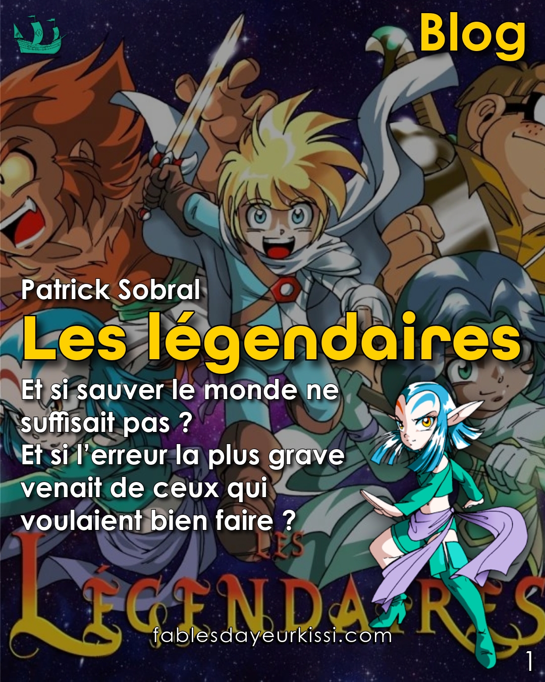 Les Légendaires, ce n’est pas simplement une histoire de héros en quête d’aventure.
À travers le parcours de Danaël et de son équipe, l’œuvre explore la responsabilité morale et les conséquences des choix. Elle met en lumière l’héroïsme, mais aussi la culpabilité, la loyauté et la difficulté de réparer une erreur.
Ce qui rend cette série marquante, ce n’est pas seulement son univers fantasy, mais la question qu’elle pose : Peut-on rester un héros quand on est à l’origine du problème ?
Dans un monde où les décisions collectives ont souvent des conséquences imprévues, cette histoire reste étonnamment actuelle. Elle nous rappelle que vouloir bien faire ne suffit pas toujours — et que grandir, c’est aussi reconnaître ses torts.
Visuellement, la série se distingue par un style dynamique, inspiré du manga, mais profondément ancré dans la bande dessinée francophone. Mais au-delà du style, c’est une réflexion sur la maturité et la responsabilité.
Une lecture qui ne laisse pas indifférent.
🌙 Fables d’Ayeurkissi explore un univers où l’art, la poésie et la philosophie se rencontrent. À travers nos publications, découvre des aperçus exclusifs de nos futures œuvres, projets et histoires à venir.
✨ Abonne-toi pour ne rien manquer
🌐 Découvre-en plus sur : http://www.fablesdayeurkissi.com/
#FablesdAyeurkissi #littératurejeunesse #livresquébécois #manga #dessin #BDFrancophone #litteratureados #salondulivredemontréal