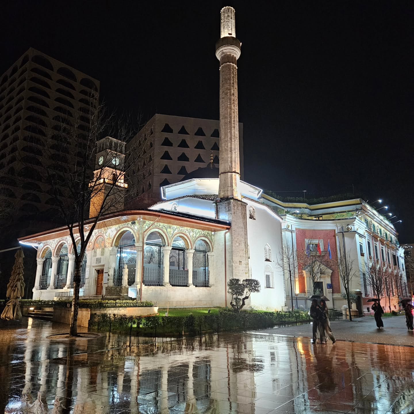 Tirana at night