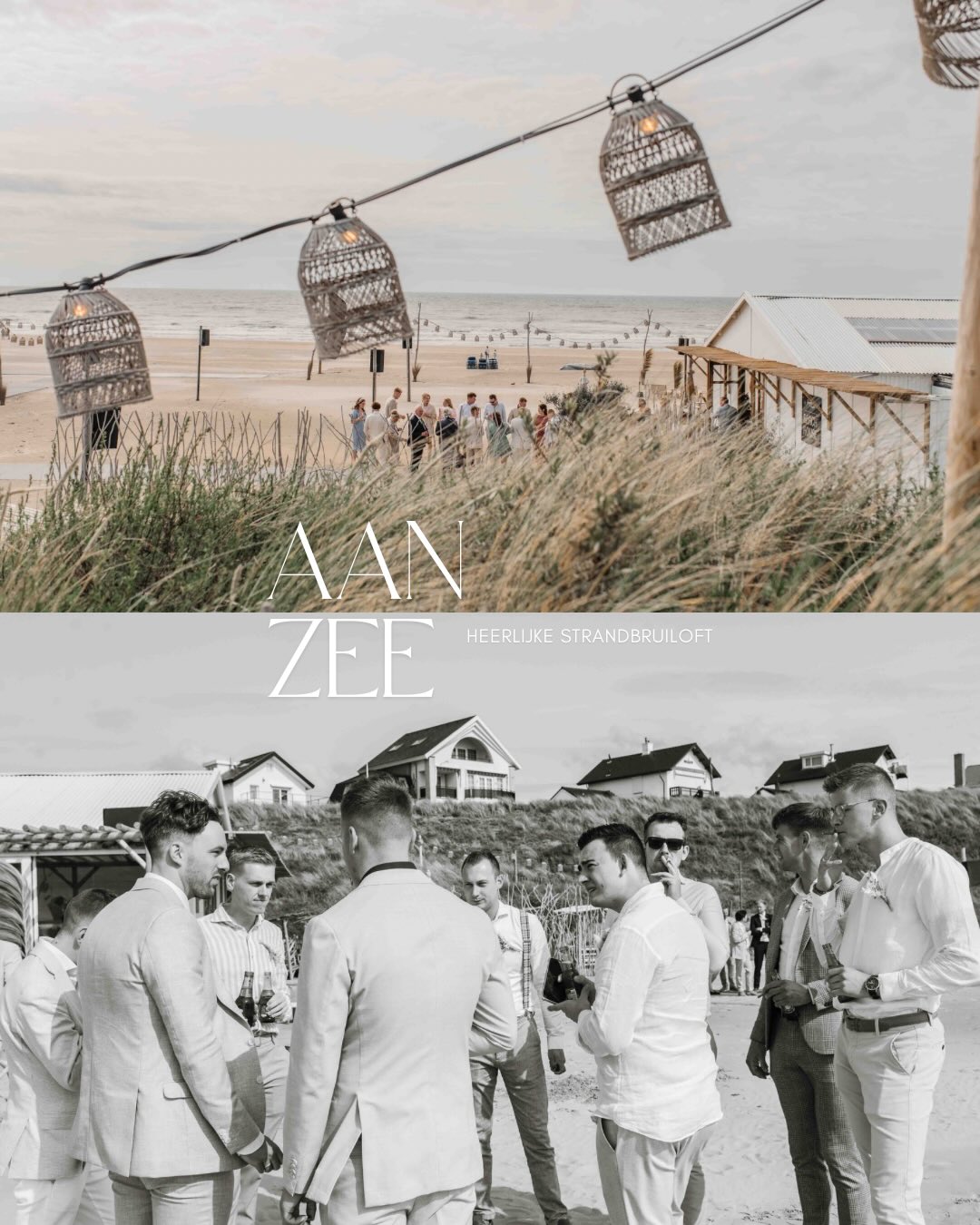 Kijk je mee met deze heerlijke bruiloft aan zee?