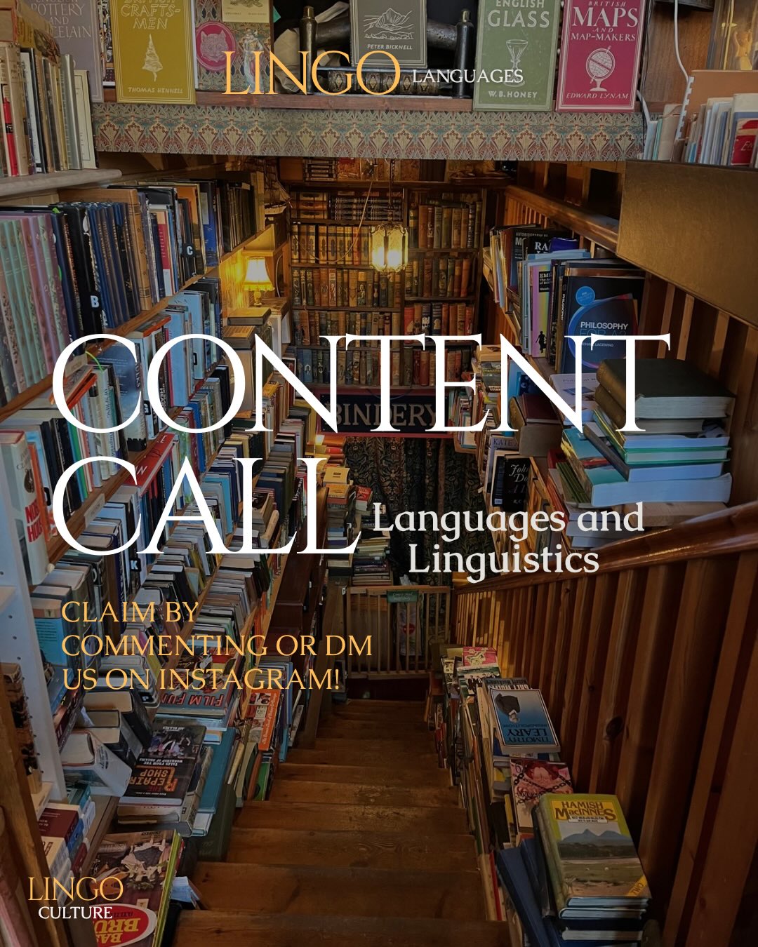 That time of week!! Language content call time!!
DM or comment to claim, and from there you have two weeks to send us your work. All submission information is on our website.
If you’d like to write an article on any of these prompts, please do, or, if you’ve got something else you’d like to write, please just notify us and start writing! We love to
see ANY kind of work.
