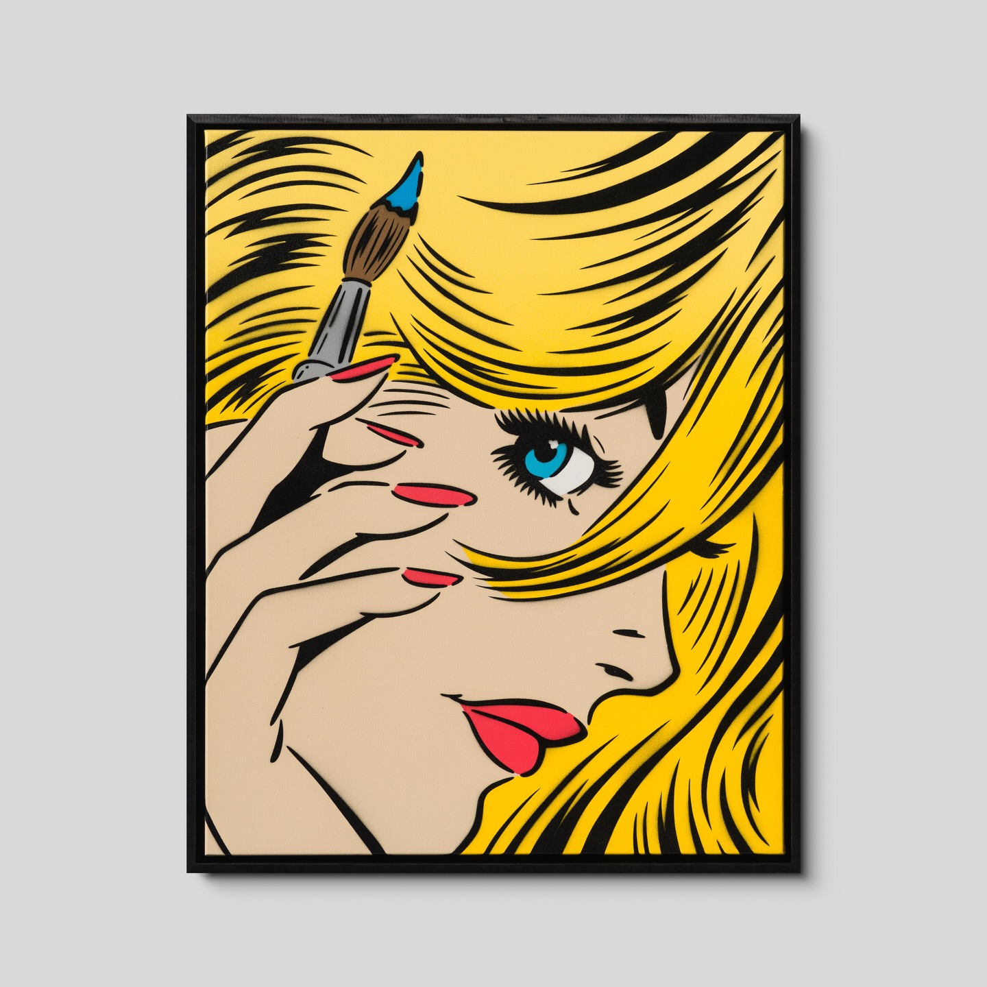 A moment of reflection available through @castlefineart