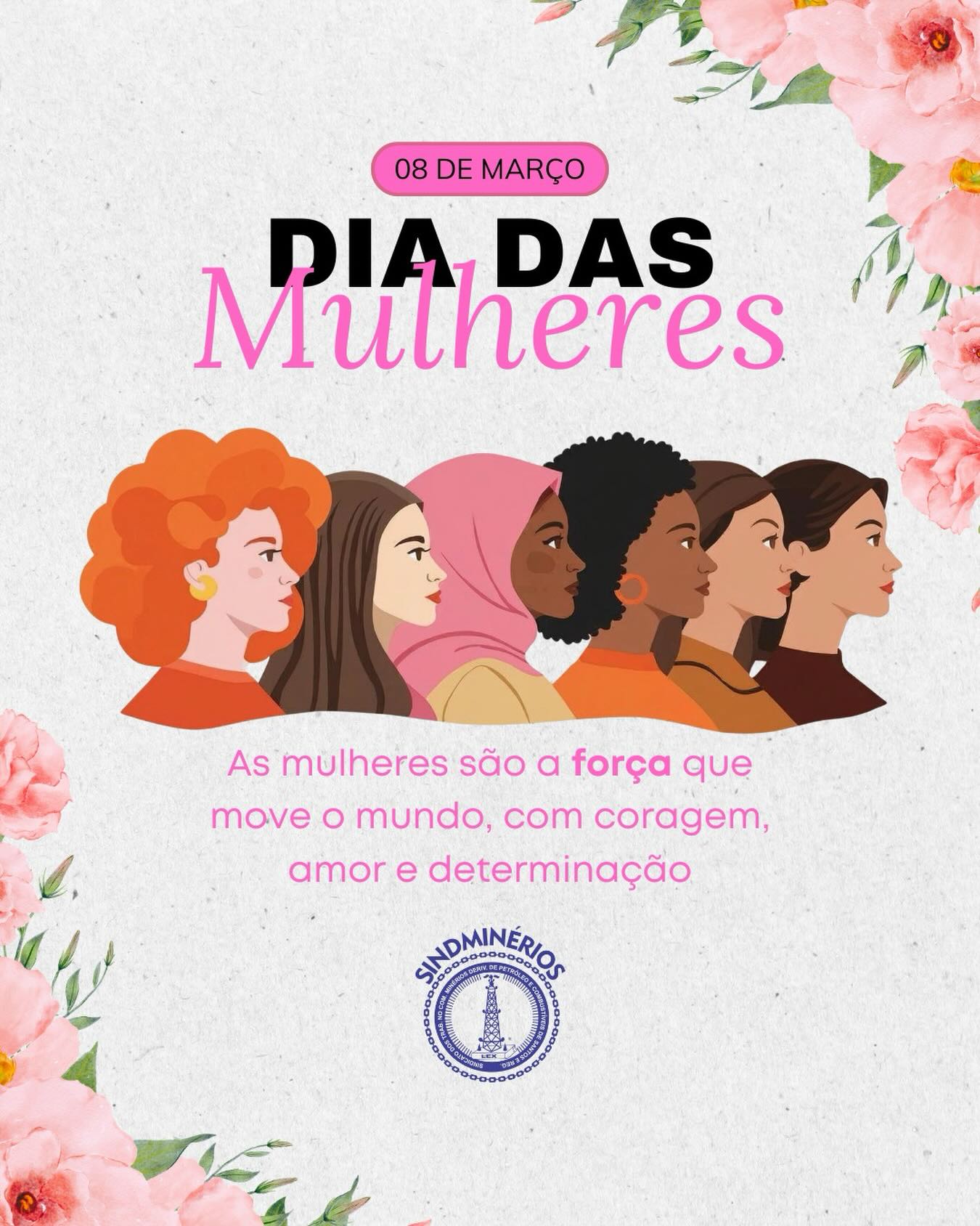 8 de março, Dia da Mulher
Hoje celebramos a força, a coragem e a determinação de todas as mulheres que, todos os dias, constroem uma sociedade mais justa, humana e cheia de esperança.