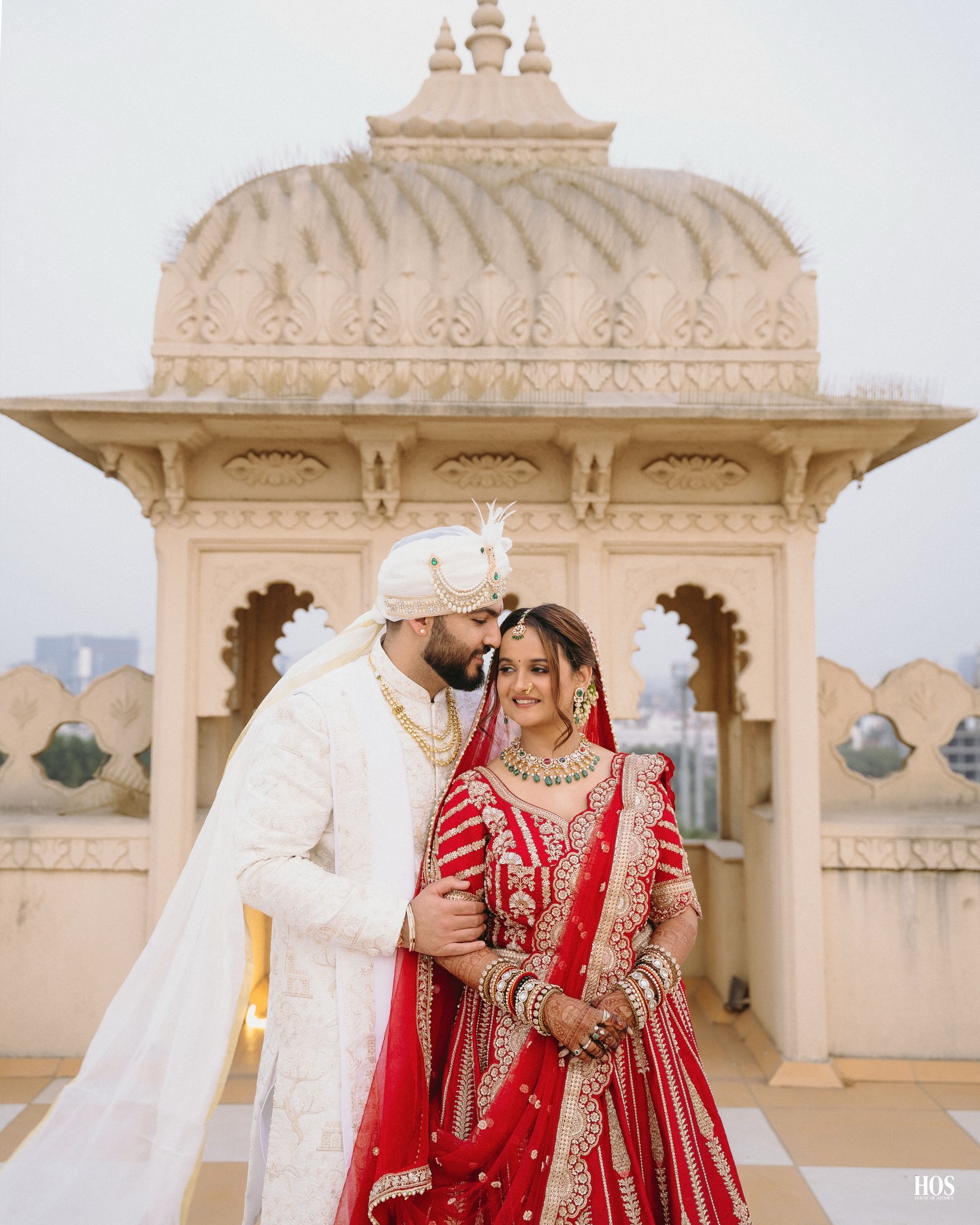 If love had a moment, it would look like this —
the way he holds her close, the way she smiles like she’s already home.
Amid royal walls and quiet skies, their eyes said everything words never could.
Forever didn’t begin with noise or grandeur…
it began in this soft, beautiful pause between them. ✨
Ayushi & Harsh | Jan’26
www.houseofstories.in
#houseofstories
#lovestoriesbyhos