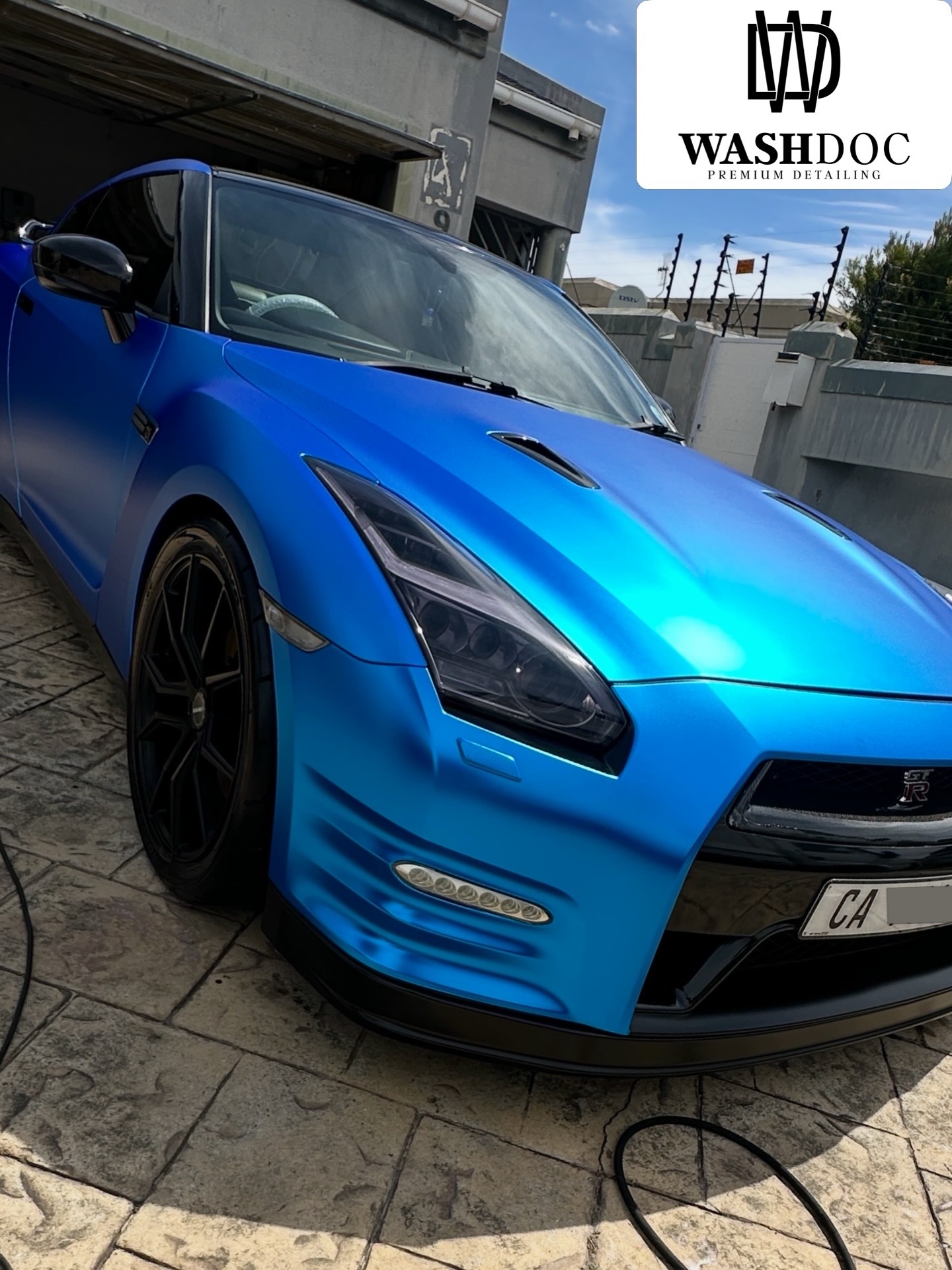 VIP wash ✔
Ceramic sealant on vinyl ✔
Satin blue, now protected and easier to maintain.
Wrapped vehicles deserve proper care too.
#R35GTR #CapeTownCars #VinylWrap #WashDoc #Detailing