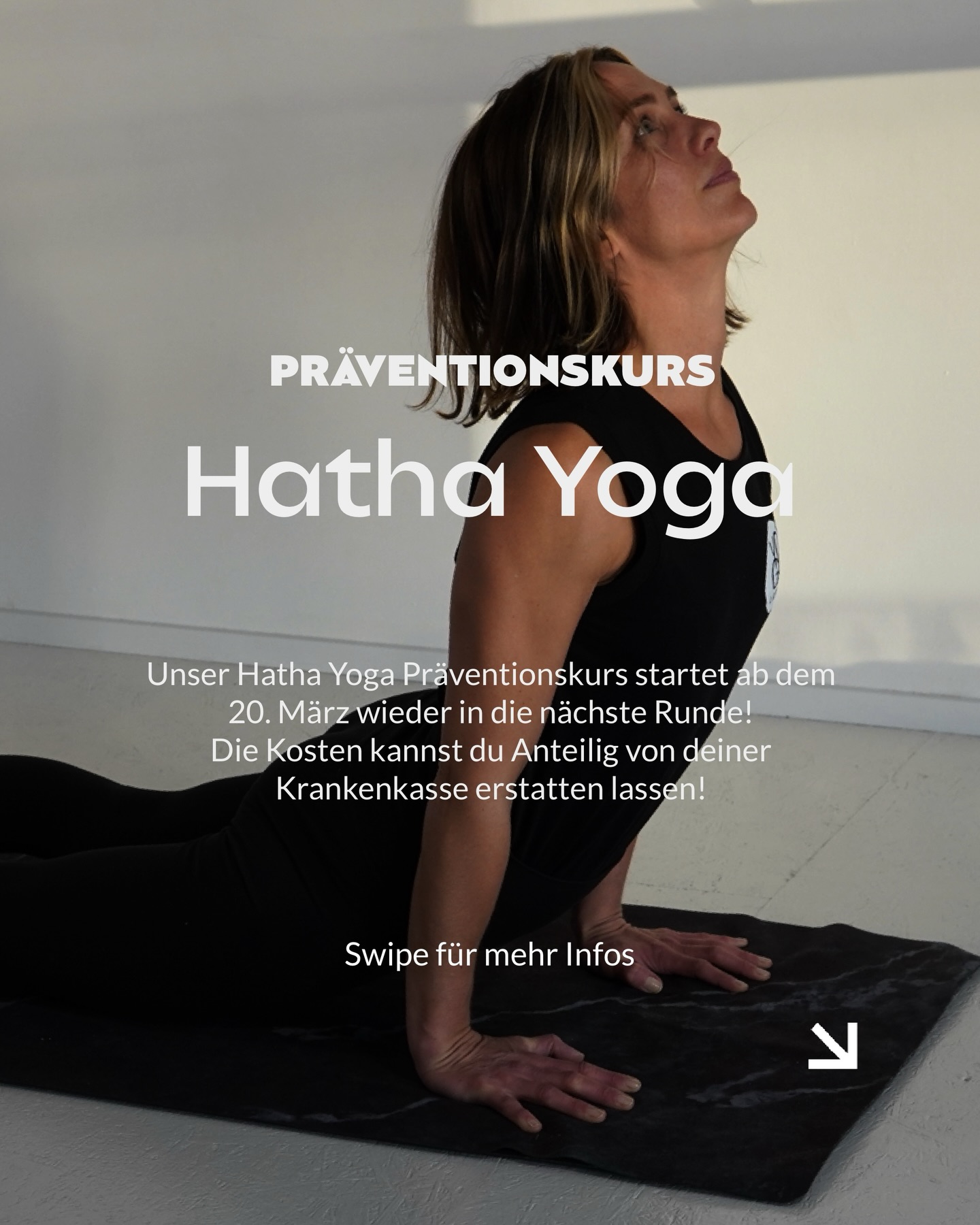 Unser Hatha Yoga Präventionskurs startet in die nächste Runde!
Meldet euch jetzt an und last euch die Kosten von eurer Krankenkasse anteilig erstatten!
Der Kurs startet am 20.03.2026, wir freuen uns auf euch!
Alle Infos und Anmeldung auf unserer Webseite, Link in Bio !
#yogaprävention #yogaberlin #yogalabor #yogastudioberlin
