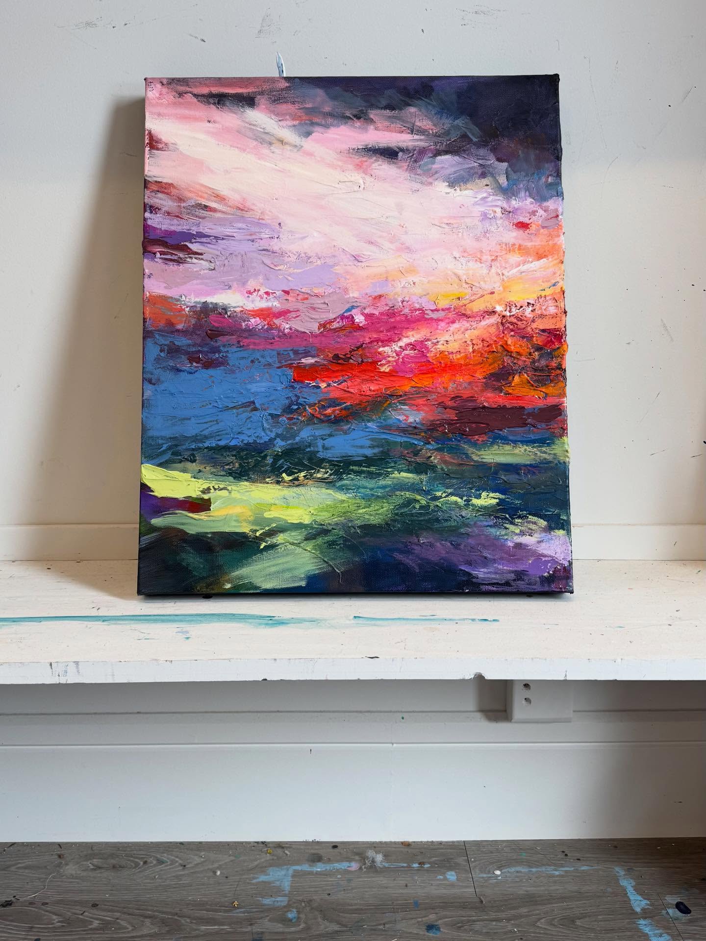 “Breakthrough the night”
I’ve been having a lot of fun using more bold colours for this next series. Hoping to have them ready for a release the beginning of April!
.
.
.
#janetpaints #abstractimpressionism #contemporaryart #canadianart #canadianartist