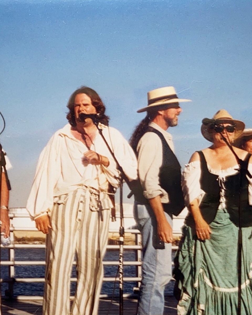 On stage at the Great Northwest Shanty Sing-Off with some of my favorite musicians - Holdstock & Macleod, and Mary Benson. I produced the three day celebration of sea music for Victory Music and the Commencement Bay Maritime Festival.