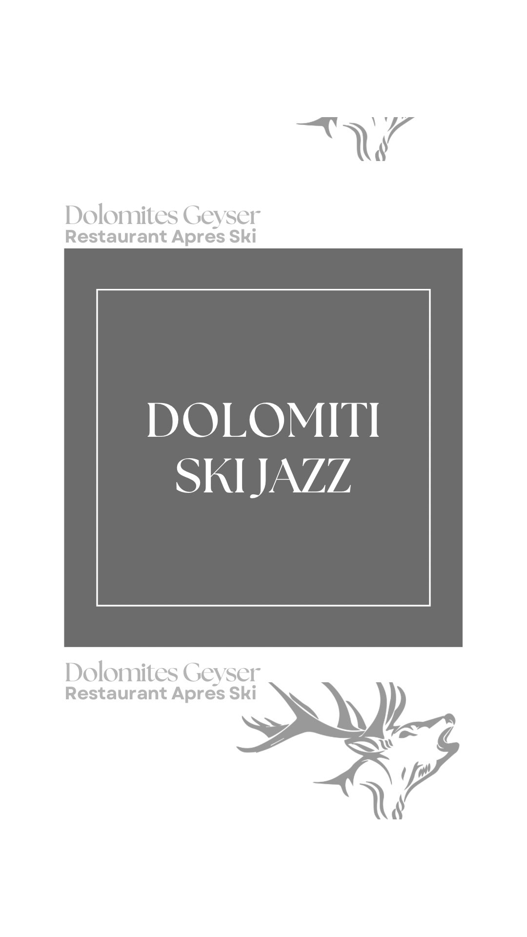 Domenica il jazz sale in quota. 🎷❄️
Alle 12.00 il Dolomiti Ski Jazz
arriva anche al Dolomites Geyser,
ai piedi del Buffaure,
con Andrea Lombardini Quartet.
Musica live, neve intorno e il ritmo giusto per la pausa perfetta tra una pista e l’altra.
🎟️ Concerto gratuito
📍 Dolomites Geyser – Buffaure - Pozza di Fassa
🕛 Domenica 8 marzo ore 12
👣 Raggiungibile anche a piedi dal parcheggio del Buffaure
#dolomitiskijazz #dolomitesgeyser #valdifassa #buffaure #apresski