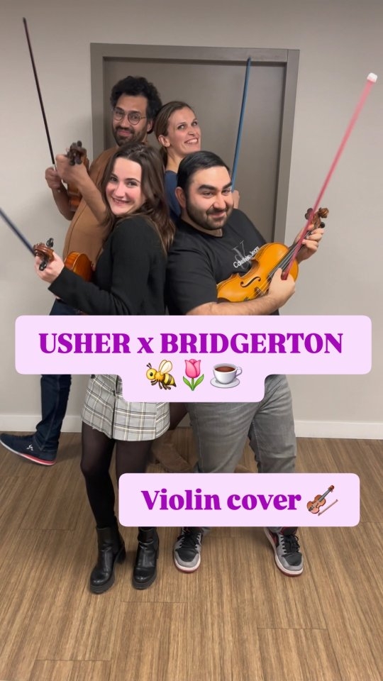 Une petite danse ? ☕️💌
Violon | Quatuor | Reprise | Bridgerton | Netflix | Saison 4 | Cover | Usher | Chorégraphie | Danse |
#violin #bridgertonseason4 #bridgerton #bridgertonmusic
#usher
@bridgertonnetflix @netflixfr @bridgerton.france @lachroniquedesbridgerton @bridgertonseriess @usher