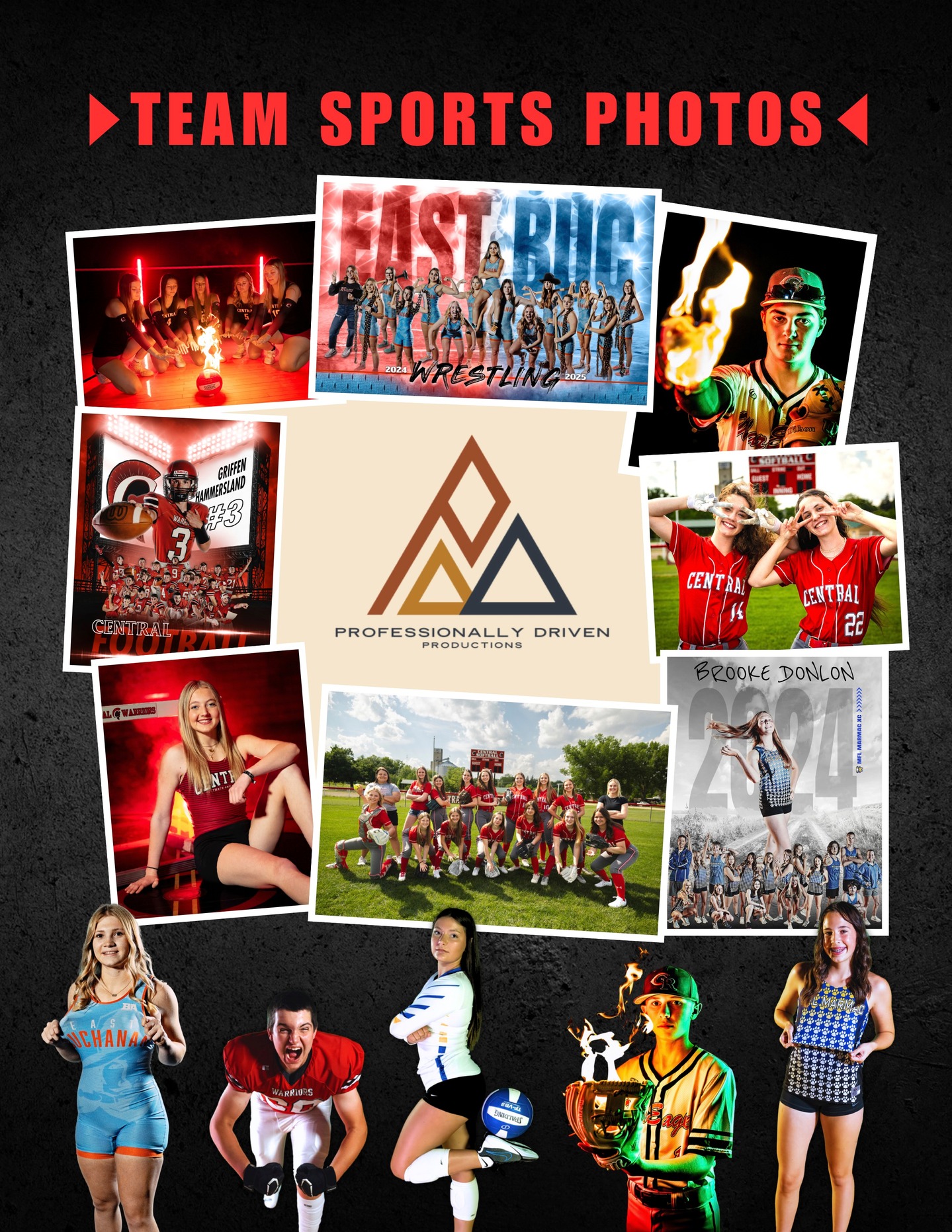 Spring athletes 👀🔥
It’s spring season… which means it’s time for team pics that actually go hard.
3 tiers. 3 vibes.
⚡ Basic
🔥 Special Effects (fire / lights / smoke)
👑 Photoshop Elite (next-level posters + designs)
If you want your team photos to look insane this year, tell your coach to book Professionally Driven Productions.
Let’s make this season look legendary. 📸🏆
#SpringSports #HighSchoolAthlete #TeamPhotos #GameDayReady #AthleteLife #MidwestSports #IowaAthletes #NextLevel