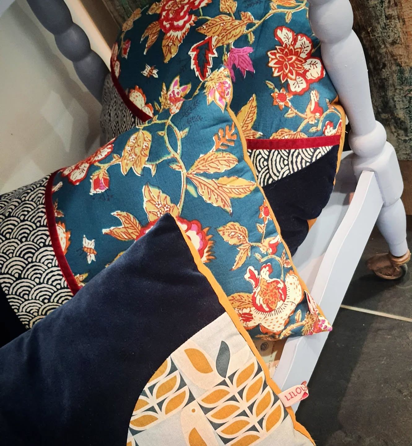 @lilouswann à la Galerie les souliers rouges
#lilouswann #galerielessouliersrouges #clisson #arttextile