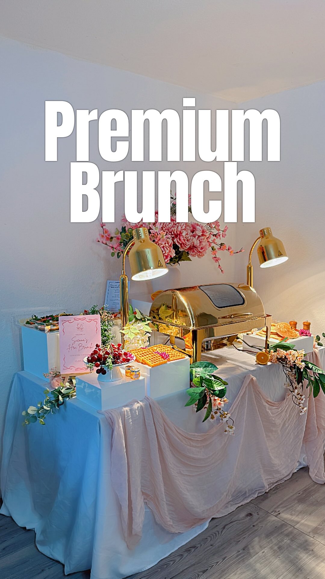 Premium Brunch 🌺
Our Hot & Cold Brunch delivers a luxurious food experience, beautifully styled and tailored to suit any occasion.
From hen parties and baby showers to the morning of your big day 💍, we create a stunning table setup so you can enjoy a seamless, stress-free start, even with the busiest of schedules.
Our hot and cold menu can be fully customised to suit your tastes and event style.
📧 bookings@plattersandboards.co.uk
✨ www.plattersandboards.co.uk