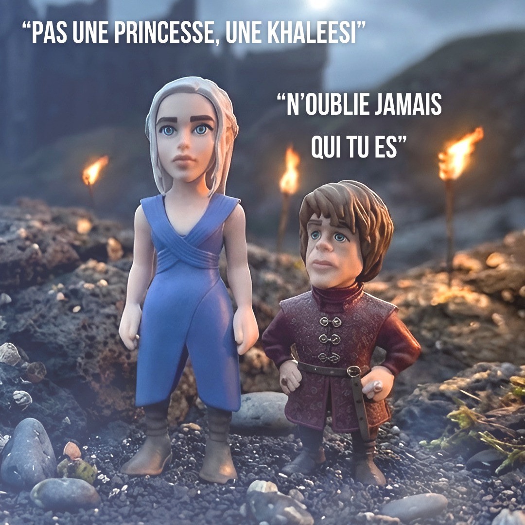 Le trône ne se gagne pas seul… 🐉⚔️
Daenerys et Tyrion vont te faire revivre les grands moments de la série !
Donne-nous ton personnage préféré en commentaire 👇
#weareminix #minixfigurines #gamesofthrone #daenerys #tyrionlannister