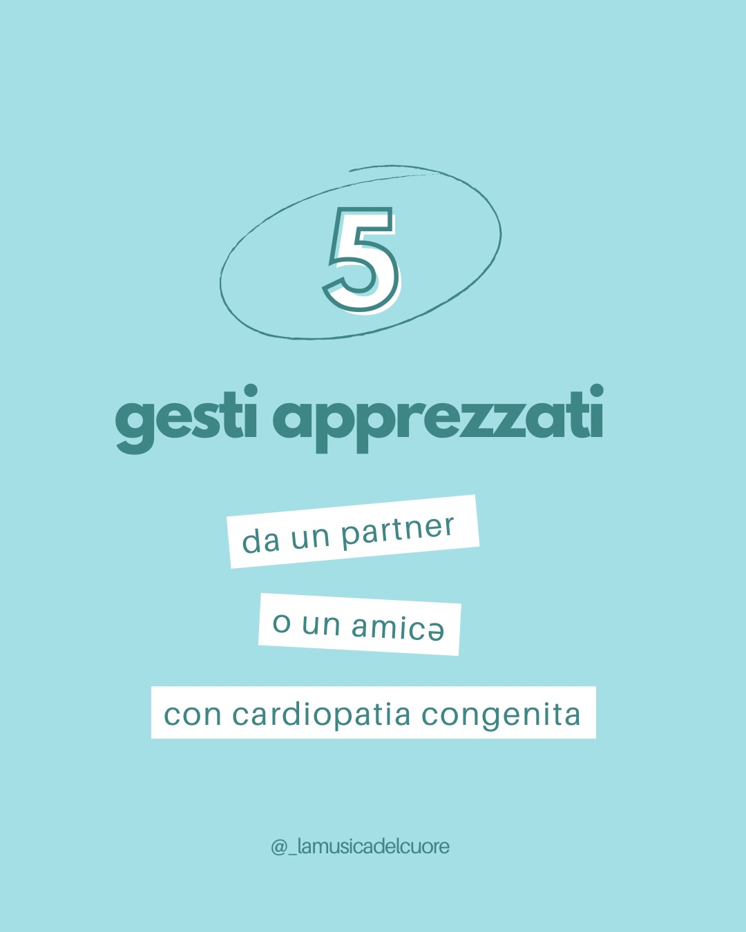 Vivere con una cardiopatia congenita significa imparare ogni giorno ad ascoltare il proprio corpo.
Ma significa anche avere bisogno di relazioni consapevoli, rispettose e presenti.
Spesso non servono grandi gesti.
Servono attenzione, ascolto e informazione.
La salute non è solo una questione medica.
È anche una questione relazionale.
Se ami una persona con cardiopatia, ricordati che il rispetto è la forma più grande di cura.
Condividi questo post per fare un po’ di educazione in più e un po’ di abilismo in meno. 🤍
#cardiopatiacongenita #abilismo #consapevolezza #inclusione #lamusicadelcuore salute educazione relazioni normalizziamolecicatrici