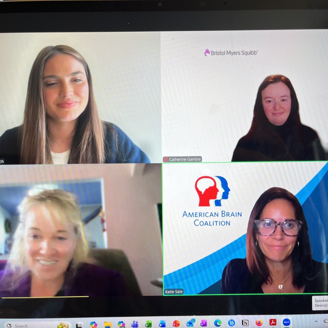 The American Brain Coalition was honored to be part of the Fueling the Future of Mental Health Research: Industry Leadership, Trust, and Policy in a Pivotal Moment webinar, alongside our ABC members, @thestarrcoalition and @bristolmyerssquibb . #Collaboration #MakingADifference