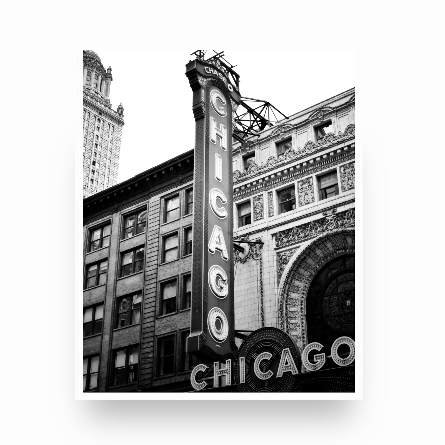 Chicago Theatre Lights | Iconic State Street | kpm photo art