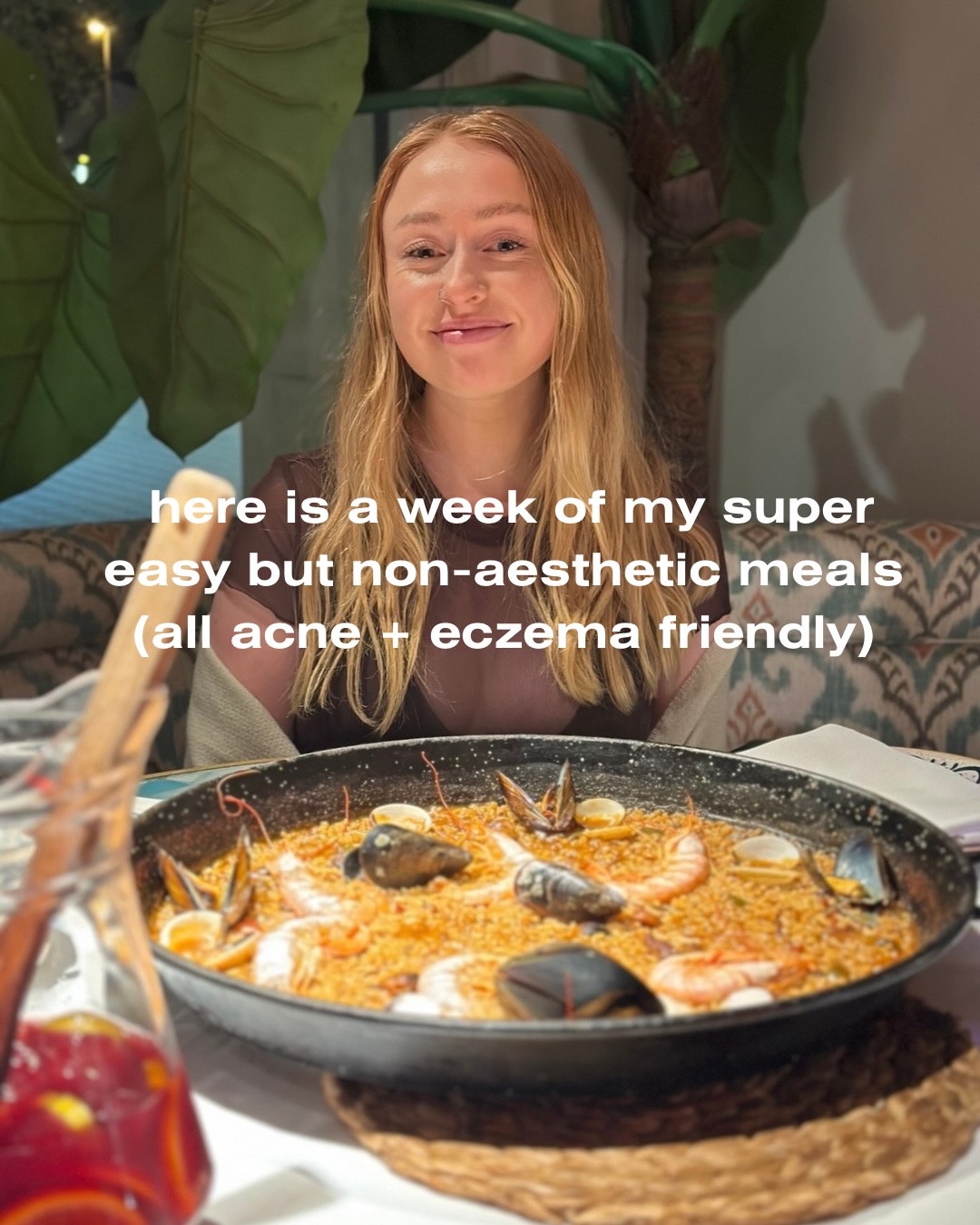 it doesn’t have to be hard or glamorous!! most people are way over complicating how to eat healthy! 💛
#acnediet #healthylivingdaily #foodismedicine #eczemadiet