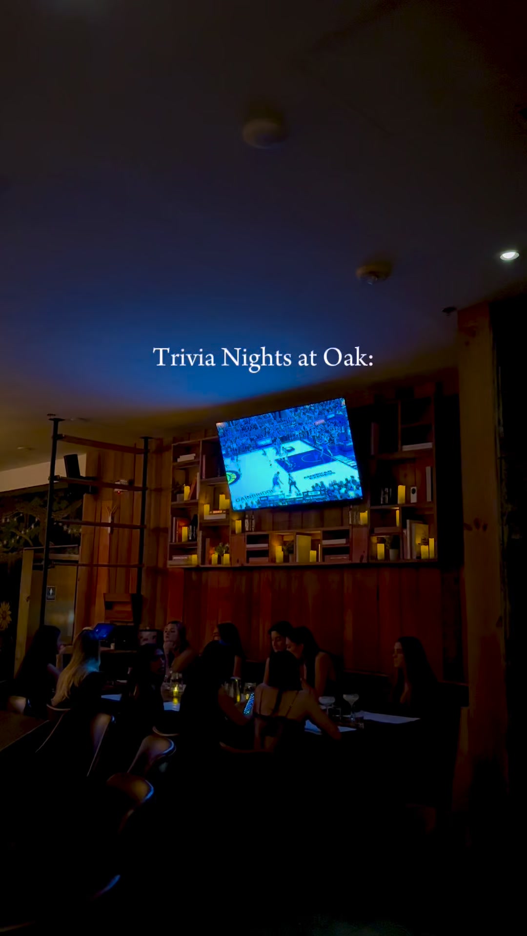 OAK trivia nights: Where one friend knows the answers…the rest just hold the drinks! Stop by and enjoy a fun night with all your friends.
#OAKGainesville #OAKTrivia #GNVNights #TriviaNight #FriendsAndDrinks #OAKNights