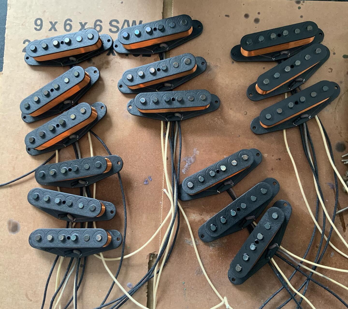 Lonestar Number Ones just out of the hot wax. @peachguitars