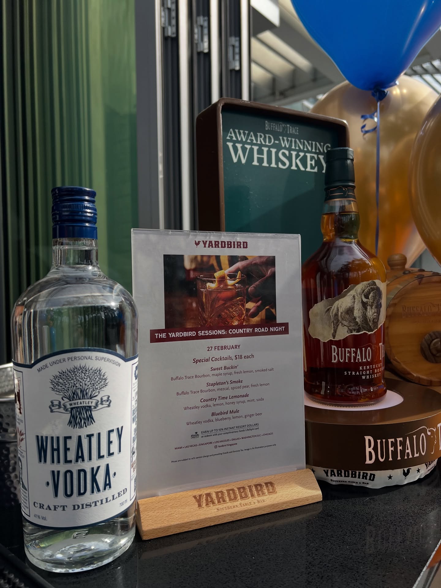 Last Friday night at Dyspatchr was one for the books 🤠🎶
A huge THANK YOU to the legends from Yardbird for bringing the vibes for the Country Road Music Night! You all showed up and showed out.
The party kicked off in style with smooth pours of Buffalo Trace and crisp Wheatley Vodka cocktails flowing all night long 🙌🔥
And we’re just getting started…
We can’t wait for the next Yardbird Session at The Loft on Friday, March 30th. This time we’re turning up the heat with American R&B and Hip Hop all night long. Expect big energy, bigger tracks, and the same electric atmosphere.
Mark your calendars. Rally the crew. See you then. 🎧✨
#DrinkingWithDyspatchr #Yardbird #BuffaloTrace #WheatleyVodka