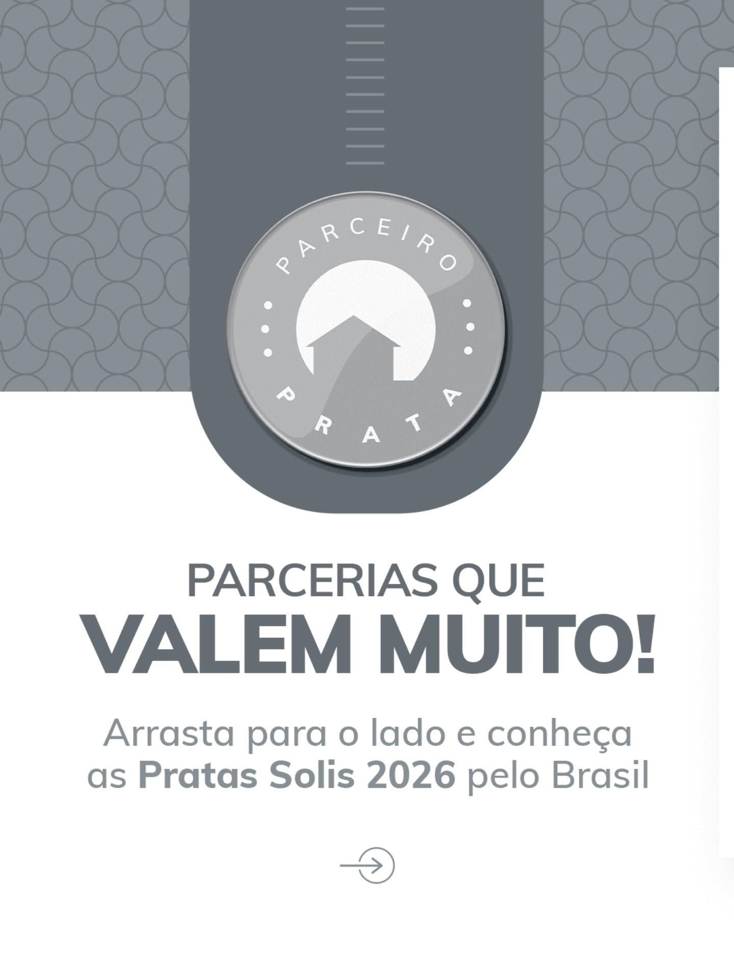 Firmes na trajetória. Crescentes em resultados. 🥈
Apresentamos nossos Parceiros Prata Solis 2026, que constroem sua evolução com dedicação e compromisso diário.
Parabéns @staraquecedores, @sopiscinas.ro, @lojashidromar, @ciadasaguaspr, @chlimeirense, @soltek_solucoes , @slssollazersolucoes, @consol.aquecedores, @grupoivair, @enermat_eletrica, Hand Man, @premiumaquecedores, @nehringsistemas, @ninooficial_01 , solarcentersolucoesecologicas, @sollarshoppingof e @rkmmaquinastl. É uma satisfação ter vocês ao nosso lado nessa caminhada!