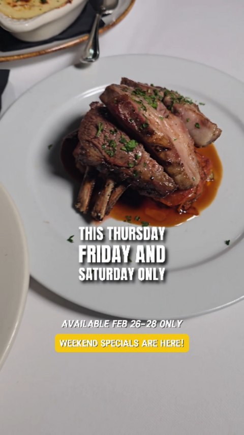 Chef David put together something worth rearranging your week for.
This Thursday through Saturday only — potato and provolone soup to start, a seafood fondue with shrimp, scallops, and crab in a brie cheese sauce, duck confit over wild mushroom and tri-color cauliflower risotto with a bing cherry jus, and Colorado lamb chops out of the wood oven.
Four dishes, three nights. That's it.
Pro tip: The duck confit pairs beautifully with something from our Tuscan red selection — ask your server what's pouring well this week.
📍 6203 N Capital of Texas Hwy, Austin, TX 78731
📞 (512) 349-7667
#sienaaustin #austineats #chefspecials #tuscancuisine