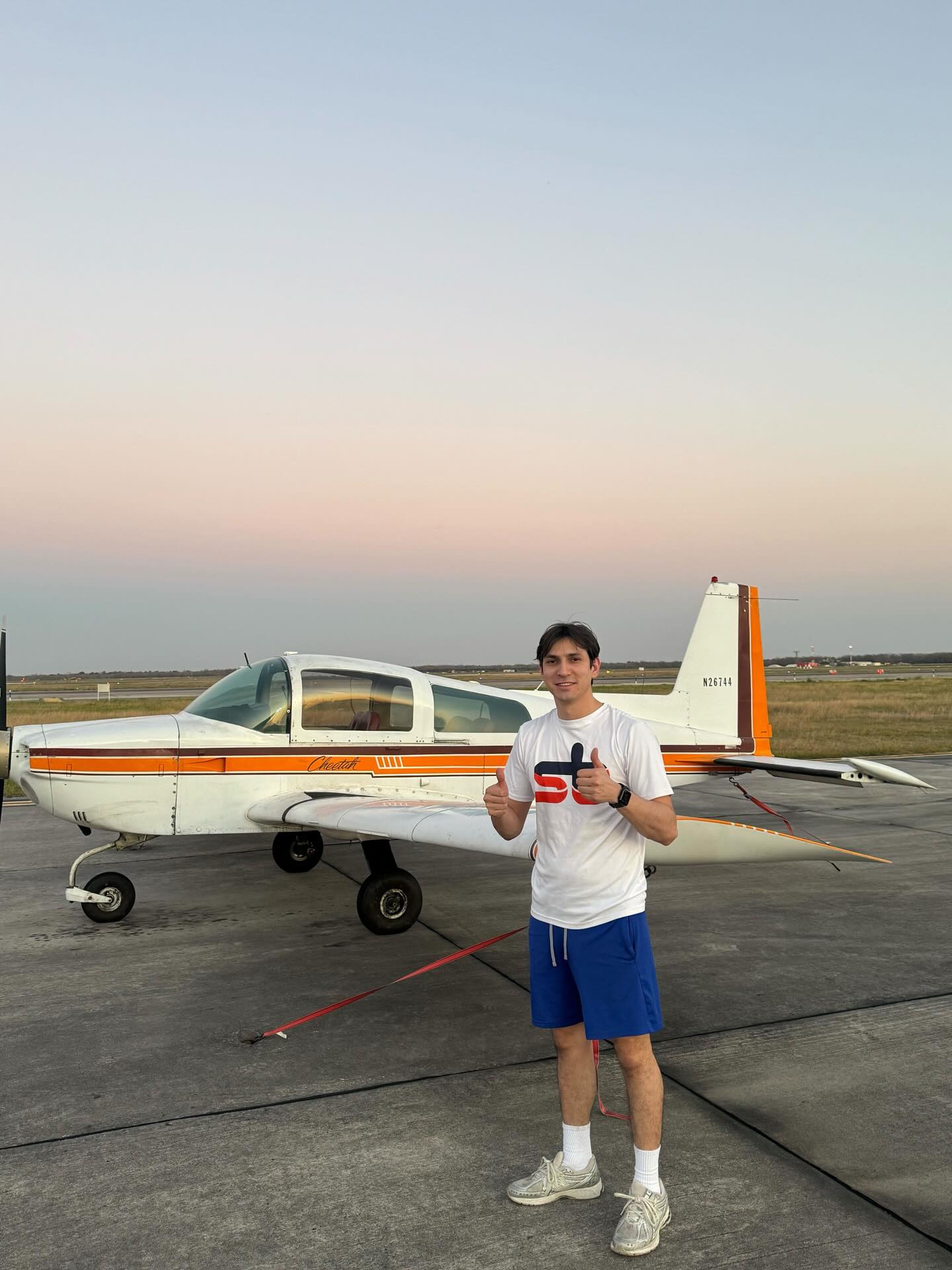 Huge Congratulations to Mark Ruiz for completing his first solo today in 26744! He did great ✈️
