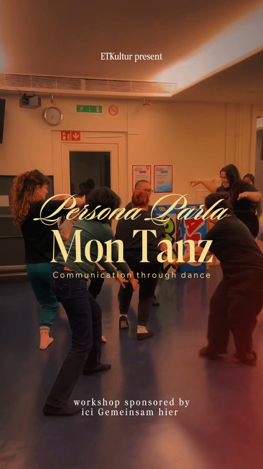 When the body speaks, we listen.
Persona Parla·Mon·Tanz
Movement, rhythm and shared creation in one powerful space.
Thank you Luvyen, @choreo.persona and all the participants for moving with us!
#ETKultur #volunteersmakeadifference #icigemeinsamhier #workshop #integrationstadtzürich