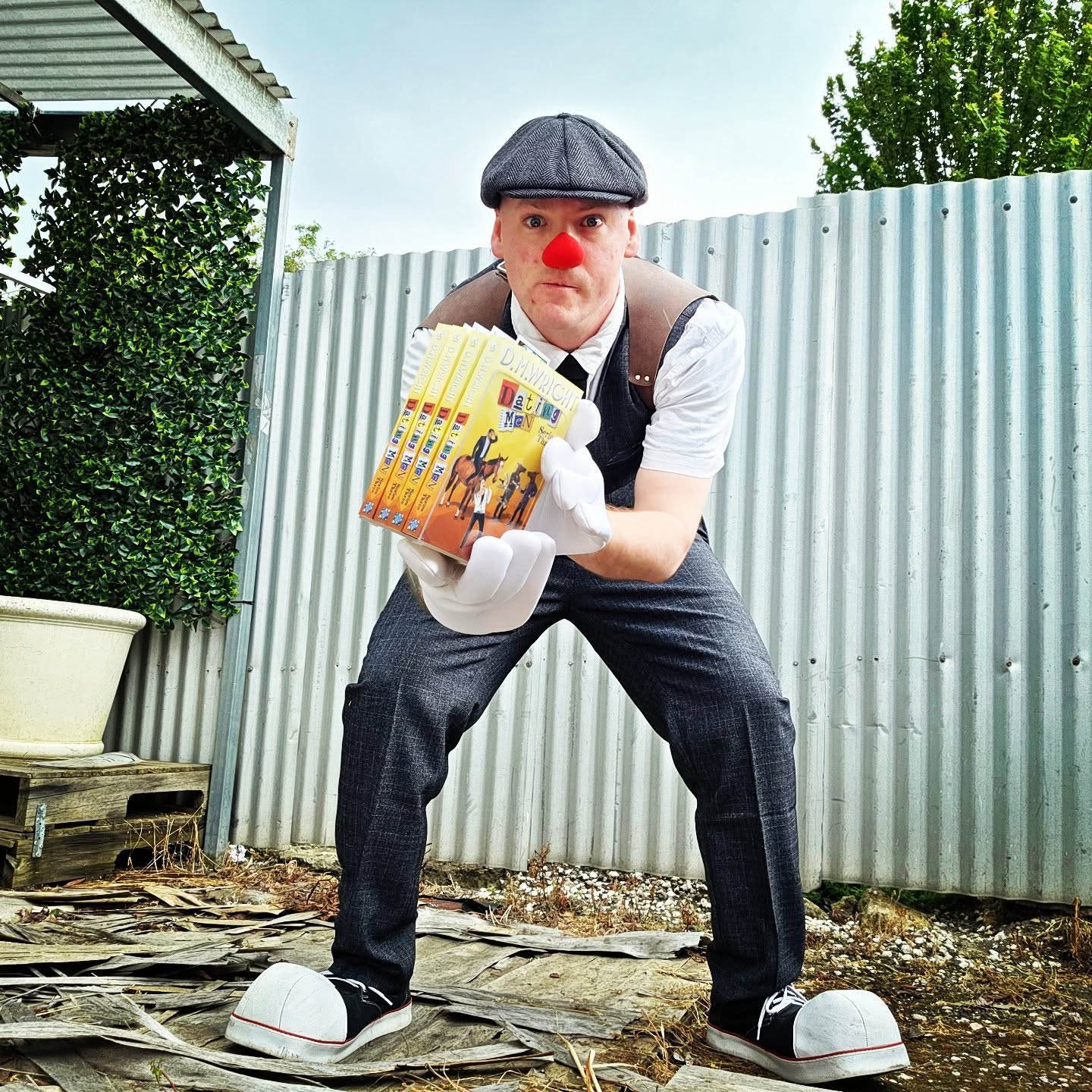 "DATING MEN: Series Three" by Australian Author D. M. Wright.
DMWproductionsAus.com (Best viewed on desktop version)
If you love British comedy the likes of 'The IT Crowd', then this absurd series is for you!
The dating world is hard enough, but for Ryan and Audrey, it's downright ridiculous!
Finding love continues to be an uphill battle for colleagues Audrey and Ryan. Between herding vermin, chasing ducks, hiding children, subduing protesters and running from zombies - lying to impress their dates sends them spiralling out of control.
And while company money is being drained, the Ethics Committee is threatening layoffs, and bankruptcy is looming, it's never just another day at the office at the Productions House. Will a relentless inspector and his cohort end the establishment once and for all, or could finding love be enough to save them?
Amazon.com/Author/DMWright
DMWproductionsAus.com (Best viewed on desktop version)
#booktube #books #bookstagram #booksformen #clown