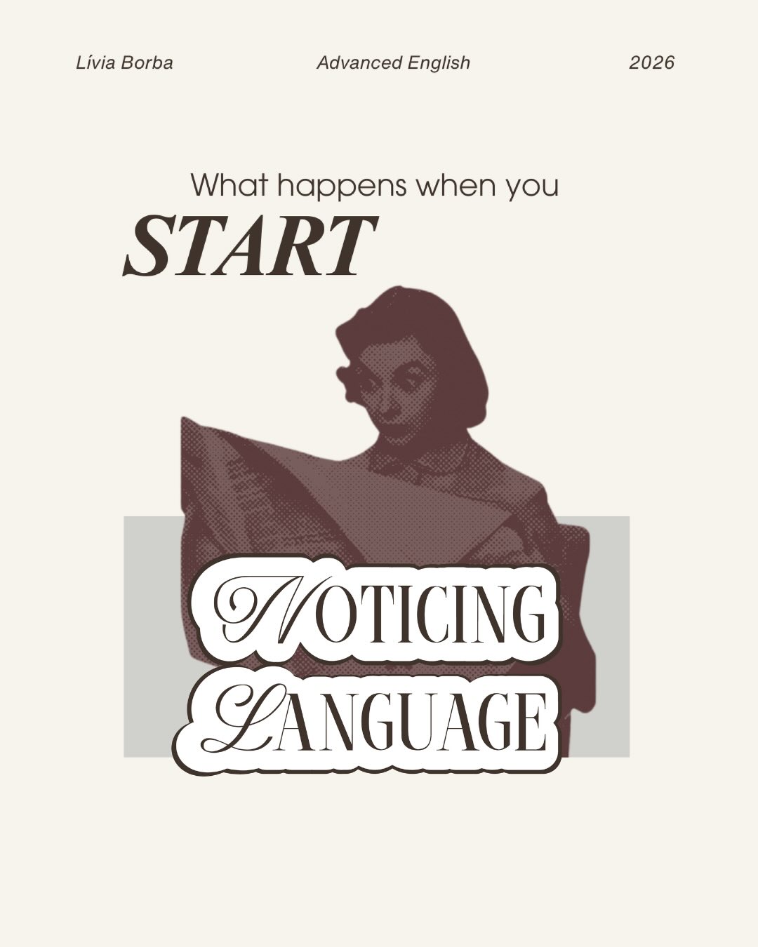 Noticing changes how learners relate to English.
It’s not about learning more.
✨ It’s about paying attention differently.
When learners start noticing language:
– chunks become visible
– patterns repeat themselves
– choices feel clearer and more constrained
That moment when something you noticed once
starts appearing everywhere
Isn’t magic. It’s awareness!
And awareness is what allows learners to move from recognising English to using it with confidence and control.
💭 Has this ever happened to you, learning a chunk once and suddenly seeing it everywhere?