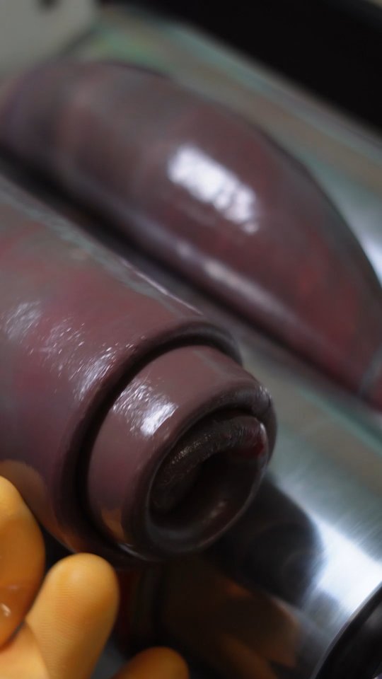 Here's a little video of us melting down some colour tests and mixing the colour smooth - did not expect them to go this gorgeous aubergine colour!
It's been about a year now since we got our roll mills, and it's safe to say that these guys have saved our arms and backs from a lot of unnecessary manual labour! We used to colour mix all of our plastic by hand, and mixing anything between 1 - 20kg would take literally all day, because each portion had to be kneaded in multiple rounds with waiting for it to remelt in between. Now, we can mix up to around 1.5kg in minutes 🥲 plus, it's fun, and very, very satisfying.
There are so many creative, time consuming stages of our process that need to be done by hand (that we would never want a machine to do for us) so it's been life changing to have help with this laborious part of the process. It's actually put the fun back into creating new colour recipes, as it's so quick to tweak them, and we're not exhausting ourselves in the process.
Hope your eyes enjoy this as much as ours do!
#recycledplastic
#colourmixing
#processvideos
#satisfyingprocess
#sustainablematerial