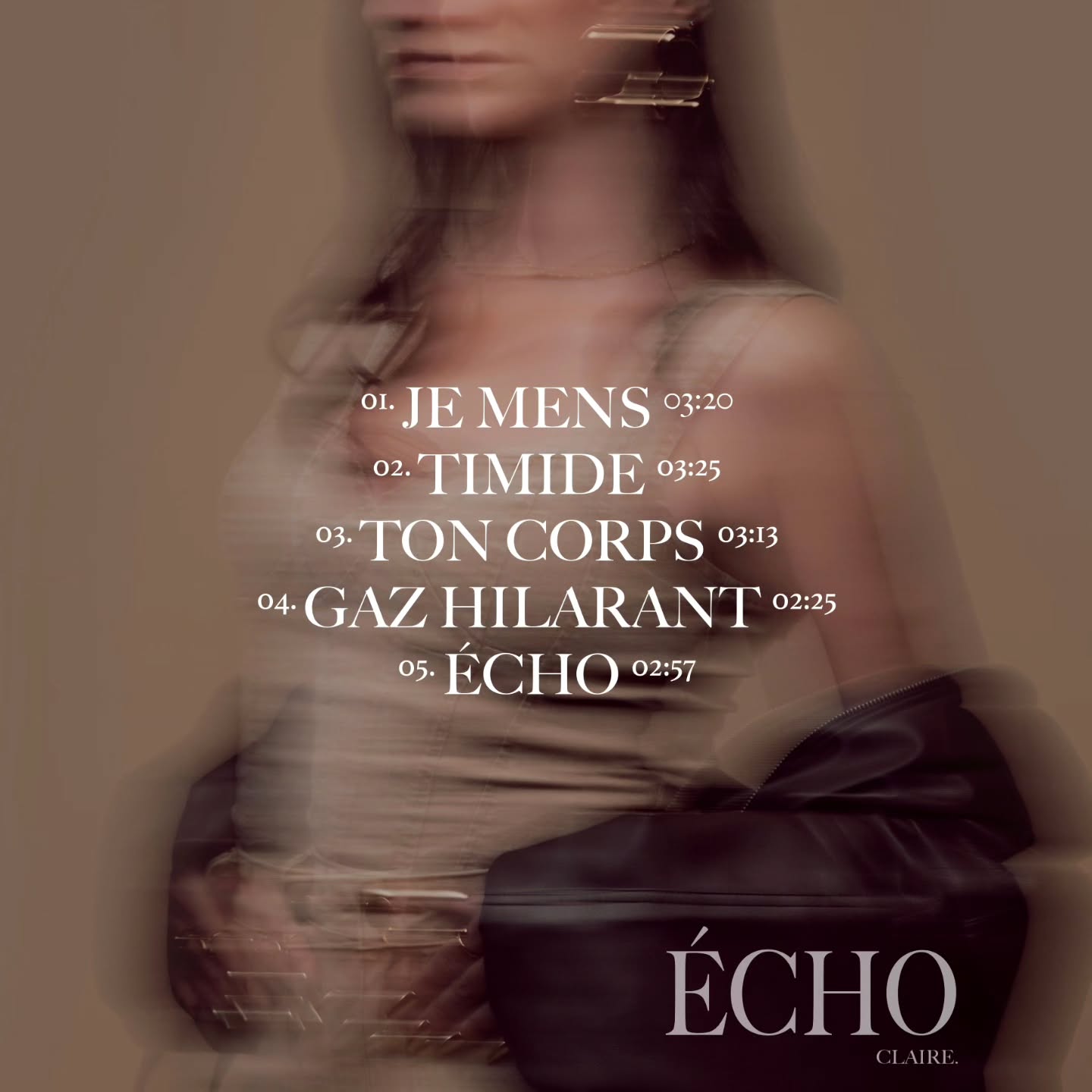 Mon 1er EP est sortiiiii ! Ça y est ! ✨💃🏻
Je bosse sur ce projet depuis des mois maintenant et je suis tellement fière de vous le faire découvrir aujourd'hui ! 🙏🏻
ÉCHO, c'est un voyage entre passé et présent. Une conversation entre celle que j'étais et celle que je suis aujourd’hui. J'ai choisi ce titre pour l'EP parce que chaque chanson résonne en moi comme un écho d’histoires vécues, de moments, d'émotions, de peurs et de doutes qui continuent d’habiter le présent.
J'ai tellement hâte de savoir ce que vous pensez des nouveaux titres 🫶🏻
. Cover : @delaplacedavid
. Coiffure : @mergefamily
. Composition : @nahuel.zucco @juneu_ @chillroomusic @da_prods @cerf_maker @blastastudio
. Écriture : @claire.songz
. Rec, mix, master : @woozy_sensei @mjhrecords
. Management : @clem.mgmt
. Production : @bakarofficiel avec 10productions
. Presse : @lila.icn
