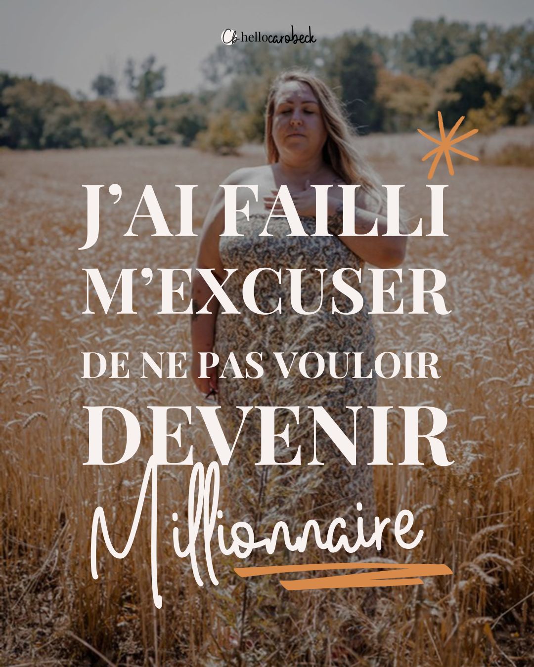 Hier, je suis tombée sur un post. Un truc bien culpabilisant qui disait en substance : "Si tu ne vises pas le million, ce n'est même pas la peine d'entreprendre."
Pendant une seconde, mon vieux réflexe de bonne élève s'est activé.
Je me suis dit : Merde, Caroline. T'as pas assez d'ambition. T'es qu'une "petite."
Et puis j'ai regardé ma vie.
La vraie.
Pas celle d'Instagram.
Le paradoxe des réseaux, c'est que vous croyez me connaître.
Vous voyez la Patronne, la Mentore, celle qui parle fort sur scène.
Mais vous ne voyez pas ce que je protège férocement.
Vous ne voyez pas mes soirées avec mon homme.
Vous ne voyez pas mes dimanches avec mes enfants.
Vous ne voyez pas ces moments où je ferme mon ordi parce que mon cerveau a juste besoin de silence, pas de stratégie.
J'ai connu la faillite. J'ai connu le moment où il me restait 10€ sur mon compte avec un enfant à charge.
Je sais ce que c'est de courir après l'argent pour survivre.
Mais aujourd'hui ?
Aujourd'hui, je refuse de courir après l'argent pour l'ego.
J'ai des clientes qui me disent tout bas, presque honteuses : "Caro, je ne veux pas de coach business, parce qu'elles me parlent toutes de faire 100k par mois... et moi, je veux juste bien vivre."
Je les comprends tellement.
Elles se sentent "pas à leur place".
Comme si leur ambition n'était pas valide parce qu'elle ne se compte pas en 7 chiffres.
Alors je le dis haut et fort : Mon ambition à moi, ce n'est pas le jet privé ou Dubaï. C'est la sécurité. C'est la liberté de dire "Non" à un projet qui ne me fait pas vibrer, même s'il paie bien. C'est un chalet au bord d'un lac et la paix royale.
Je ne juge pas celles qui visent le million, ce n'est simplement pas mon rêve. (Hello, moi c'est Caroline Ingalls du biz et j'ai hâte de rentrer retrouver mon Charles lol)
Si toi aussi, on t'a fait croire que ton rêve était "trop petit", viens t'asseoir à ma table.
On n'y parle pas de millions. On y parle de Souveraineté.
Et ça, ça n'a pas de prix.
(Si tu cherches cette table, il reste une chaise pour toi le 26 février aux Rencontres des Patronnes. On parlera de la vraie vie, pas de celle des algorithmes.)
Photo @babouchkatelier