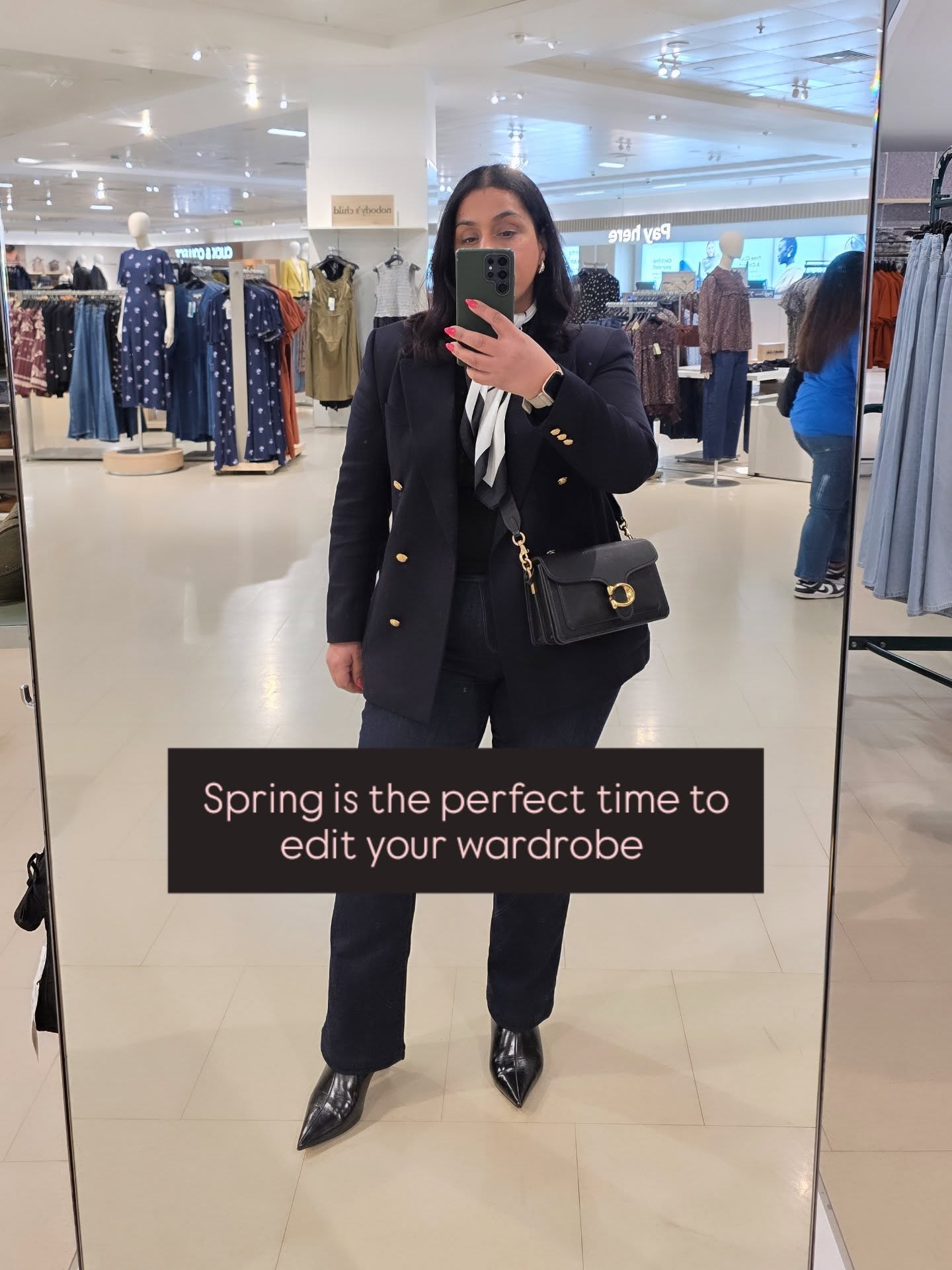 March is the month of new beginings and the perfect time to start transforming your style and wardrobe.
To embark on a proper style transformation we start with rediscovering your style identity, who you are and where you want to be with a poweful wardrobe to hand.
My in person wardrobe edits are not just a wardrobe tidy. It goes deeper than that. A session includes the following
✨️ On boarding style call and questionnaire
✨️ A style vision moodboard to get super clear on your style
✨️ In person colour analysis with online pdf guide and digital palettes. Identifying the key colours and neutrals that work best for you.
✨️ Learn how to style your unique shape with
my style tips for you
✨️ Outfit building from all the pieces that work for you with shoes and accessories
✨️ Identifying gaps in your wardrobe
✨️ Wardrobe organisation and categorising
Are you are fed up of the state of your wardrobe and dont know what to wear?
Then this experience could transformation your life, like it has with so many of my clients. Checkout my amazing 5* reviews on google and trustpilot.
Get in touch to start your online style transformation today. DM TRANSFORMATION ME or Email me at hello@jaschana.com
.
.
.
.
.
#essexstylist #professionalwomen #londonstylist
#personalstylistlondon personalstylistessex #wardrobeorganizer