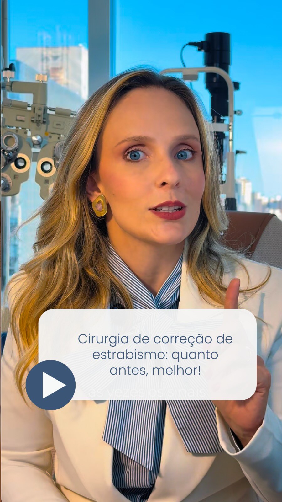 Estrabismo não é só estética e também não é algo para “esperar melhorar sozinho”.
Quando o desalinhamento é mantido por muito tempo, a criança pode desenvolver baixa visão, perda de estereopsia e prejuízos no aprendizado e na autoestima.
Em muitos casos, indicar a cirurgia no momento certo faz diferença no desenvolvimento visual e emocional.
Cada caso precisa de avaliação individual. Mas adiar sem orientação pode custar mais do que você imagina.
Dra. Juliana Wagner Dada
Referência em Estrabismo adulto e infantil
Especialista em Oftalmologia Pediátrica
CRM39665
RQE35215
#estrabismo #saudeocular #oftalmopediatria