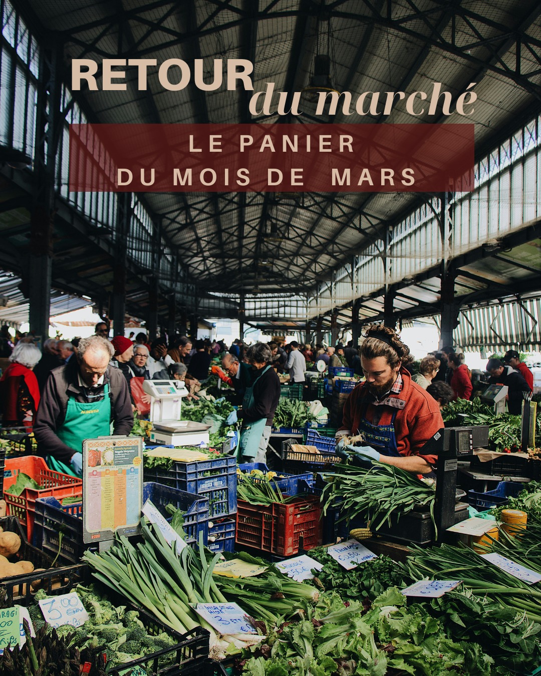 🍃 En mars, on compose avec les dernières textures terreuses et les saveurs franches des légumes racines (carottes, choux, poireaux). Et on accueille le pep’s des premières pousses et des vitamines retrouvées.
Manger de saison, c’est aussi ça : laisser le réconfort de l’hiver s’étirer encore un peu, pendant que l’énergie du printemps pointe timidement le bout de son nez.
📌 N'hésitez pas à sauvegarder ce poste pour vos prochaines courses !
#localfood #seasonal #farmers
