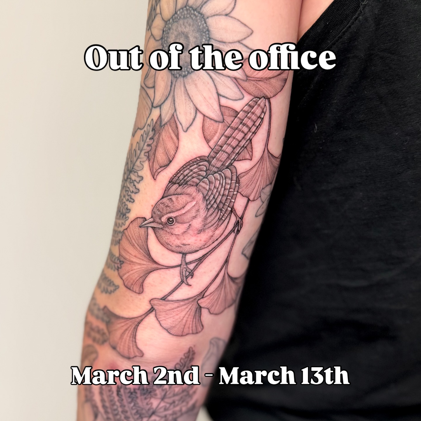 All email will be responded to after March 13th, thank you for your patience!
If you are on the current waitlist you will be emailed booking info sometime between March 13th and April 15th
Waitlist/Books will rep open April 15th! There will be a link in my bio then. I can’t wait to hear y’all’s ideas!
#raleigh #tattoo