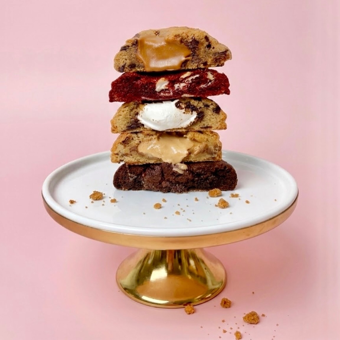 Friday’s Forecast: 100% chance of a sugar rush. 🍪✨ Which one are you grabbing first?
1. Biscoff
2. Red Velvet
3. S’mores
4. Kinder
5. Triple Chocolate
(Hint: There are no wrong answers.)