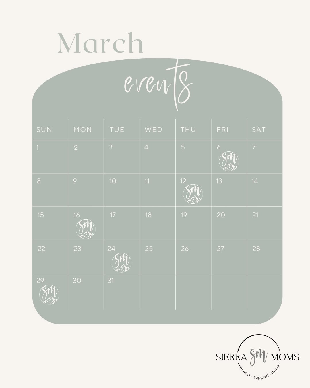 Lucky you — March is packed with fun ☘️✨
Come make memories with your mama village 💕