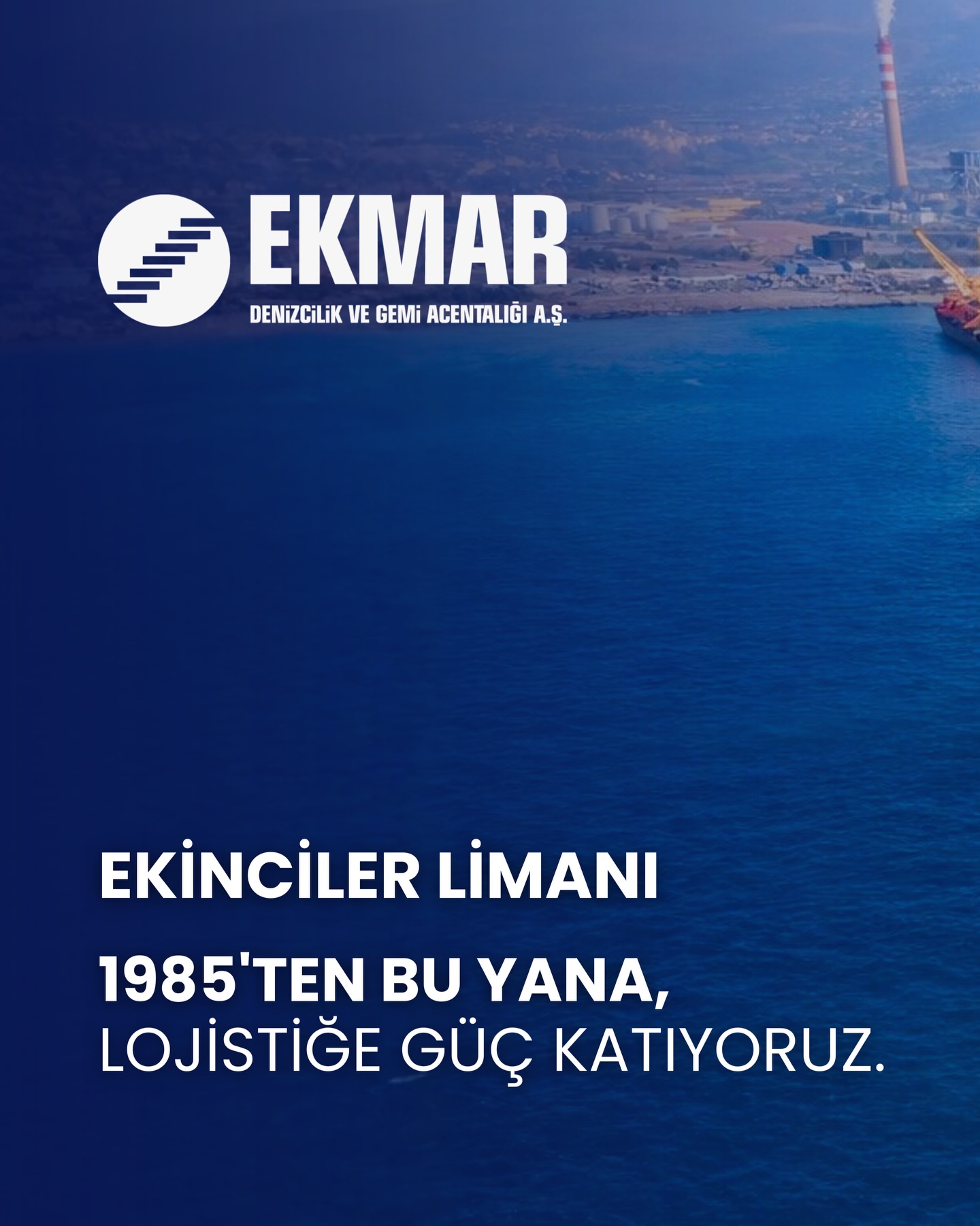 1985’ten bu yana lojistiğe güç katıyoruz.
✔️Yıllık 12 milyon ton elleçleme kapasitesi,
✔️26-27 metre draft,
✔️800 metre rıhtım hattı.
Ekinciler Limanı; Doğu Akdeniz’de operasyonel güvenin adresi.
-----///-----
We have been powering logistics since 1985.
Annual handling capacity of 12 million tons, 26-27 meter draft, 800 meter quay line.
Ekinciler Port: The address for operational reliability in the Eastern Mediterranean.
#Ekinciler #Ekmar #LimanOperasyonları #GlobalTicaret