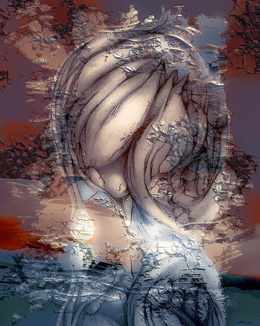 “Chosen Kin-Flower”
This is one of my favourite mixed media pieces I created some years ago. I mostly paint these days but I love revisiting my older works one in a while.
Prints available on canvas, DM to inquire ❤️