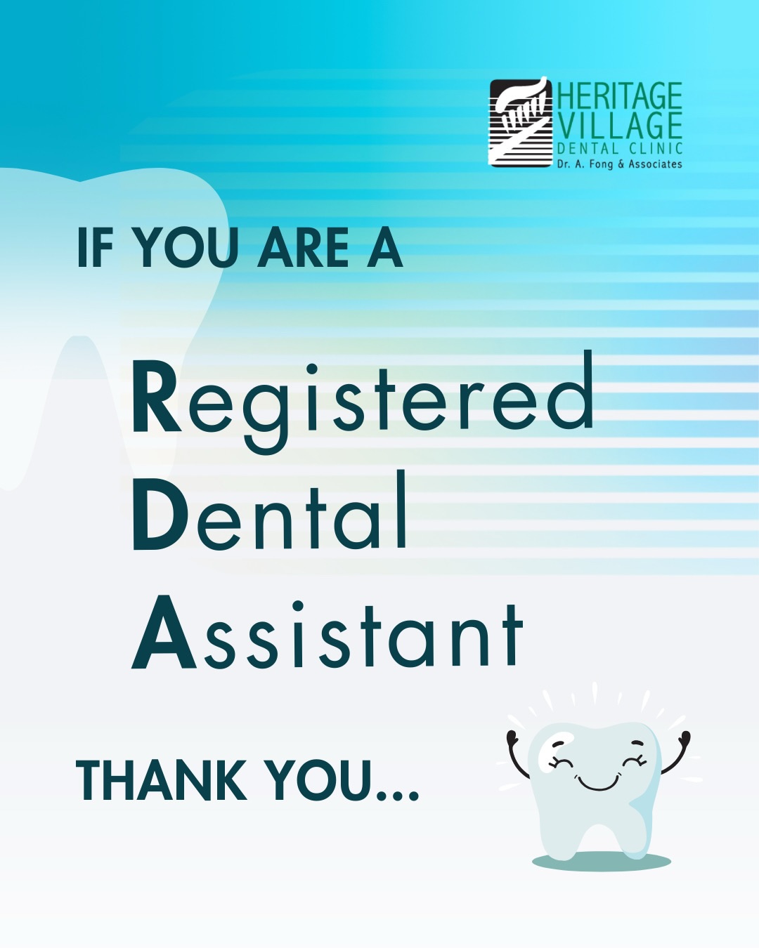 🦷✨ Happy Dental Assistants Week! ✨🦷
Shoutout to our amazing RDAs — the masters of multitasking and the real MVPs behind every healthy smile. We couldn’t do it without you! 💙👏
#DentalAssistantsWeek #RDAStrong #DentalTeam