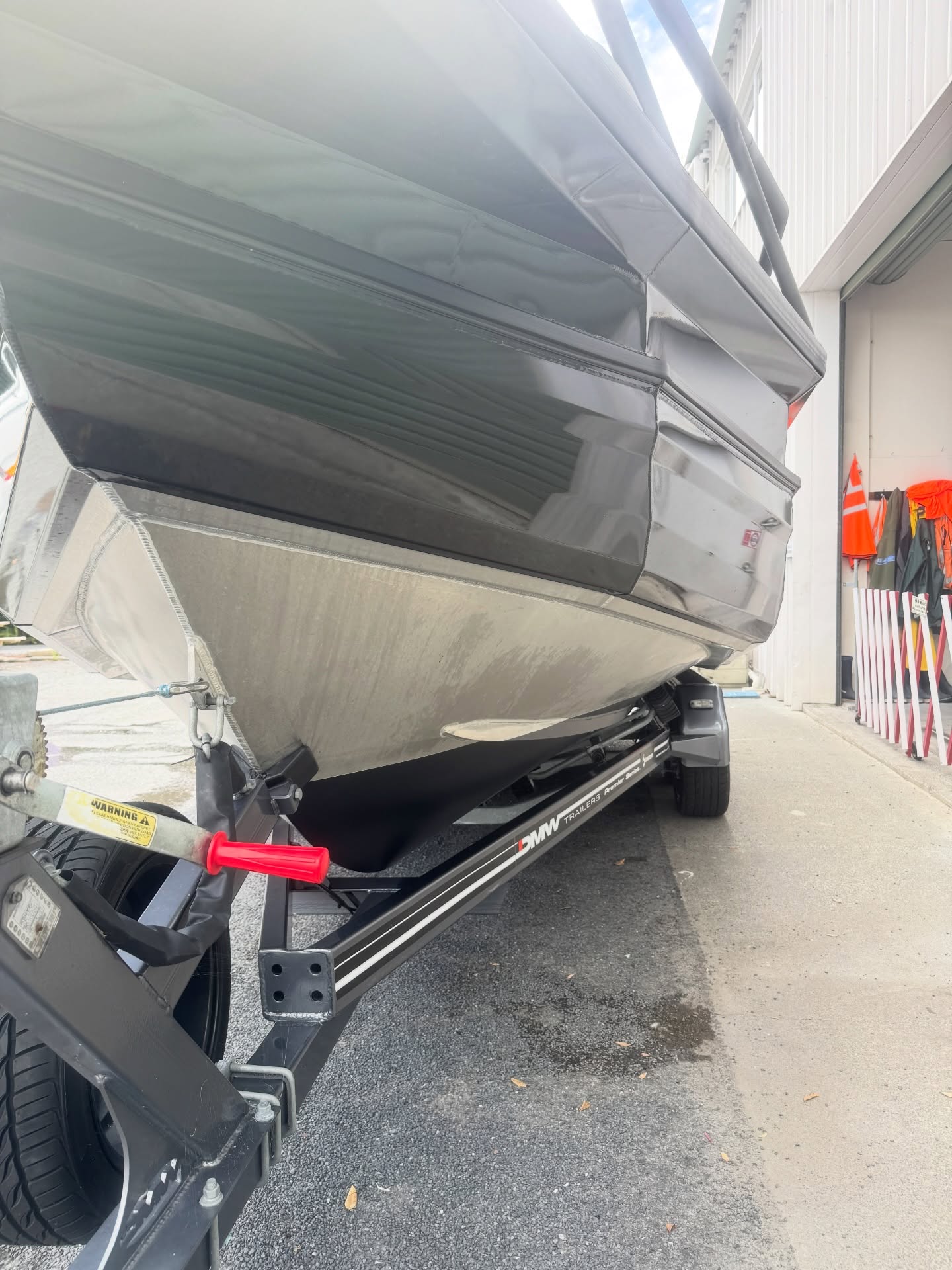 Another trailer boat antifoul heading home today #totalyachtcare #antifoul #trailerboats #fishing