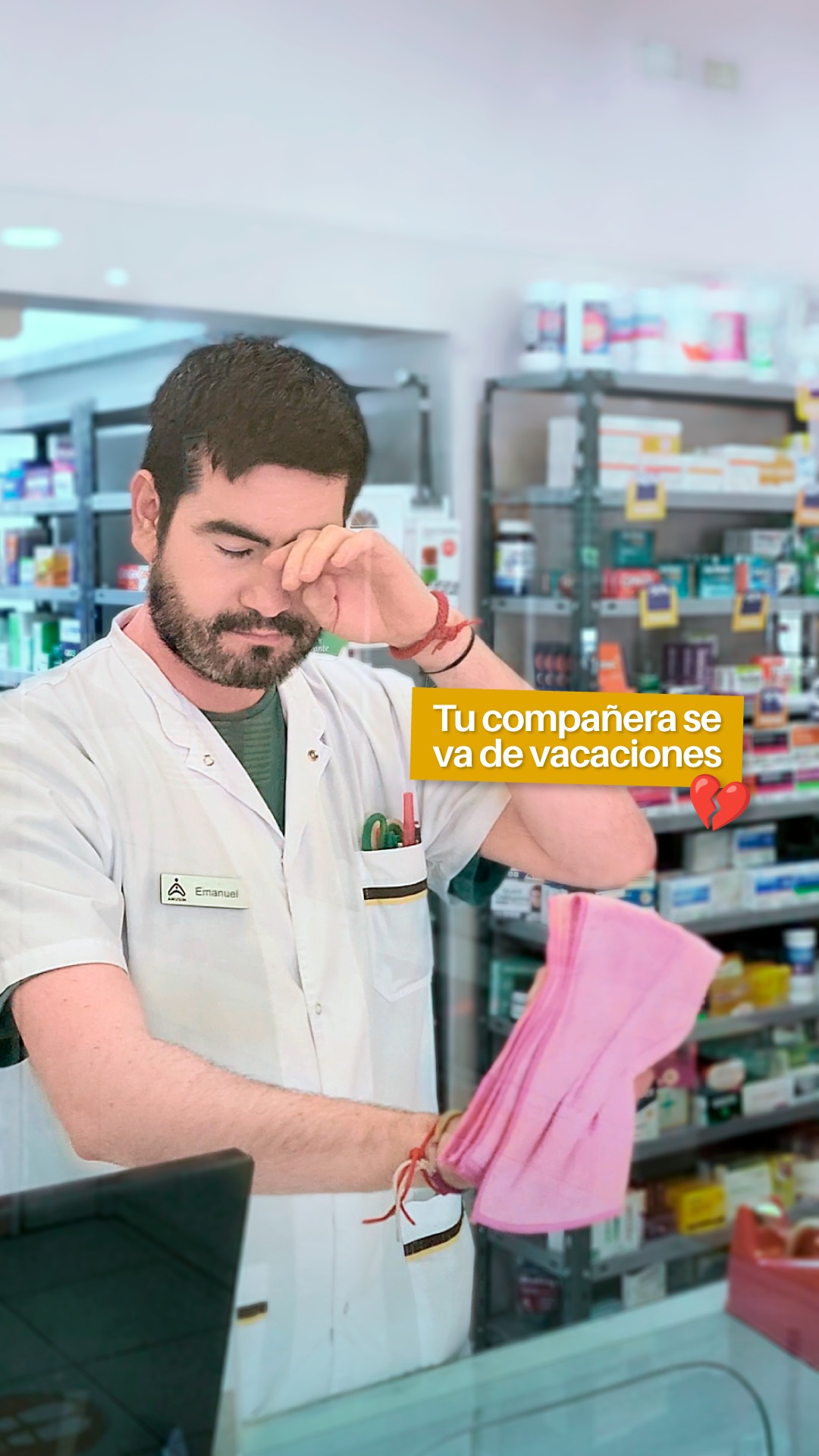 Cuando ESA compañera se va de vacaciones… 💔
Te esperamos de vuelta, los días son más aburridos sin vos. 😂
👀 Etiquetá a ese amigo o amiga que te alegra los días en el trabajo.