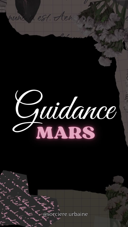 | Guidance de Mars 🔮 |
➡️ Une petite guidance astro tarot pour ce mois qui va bientôt débuter 🌹🙏
Découvre les énergies Mars, signe par signe 💫
Avant tout, abonne-toi si ce n'est pas déjà fait pour plus de guidances comme celle-ci 🌹
Pour une guidance la plus complète possible, je te conseille de consulter à la fois les énergies de ton signe solaire (le jour de ta naissance, celui que tu connais) mais aussi de ton signe lunaire et de ton ascendant.
👉 Comment obtenir ces informations ?
En consultant le site astrotheme.fr. Tu auras la possibilité d'y inscrire ta date de naissance, heure de naissance et lieu de naissance afin d'obtenir ces informations.
Mais si tu n’as "que" ton signe solaire, c’est déjà très bien 🤗 !
👉 Avant de commencer, je te rappelle que tu préserves en tout temps ton libre arbitre et la responsabilité de tes choix 🙏.
Rien n’est jamais gravé dans le marbre et si un de ces messages te met mal à l’aise ou semble te contraindre… Ignore-le, préserve-toi et prends soin de toi.
Comment s'annonce ton mois 💬 ?
